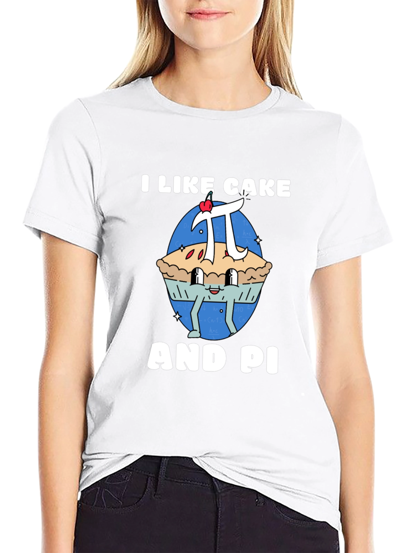 I Like Cake and Pi Graphic T-Shirt