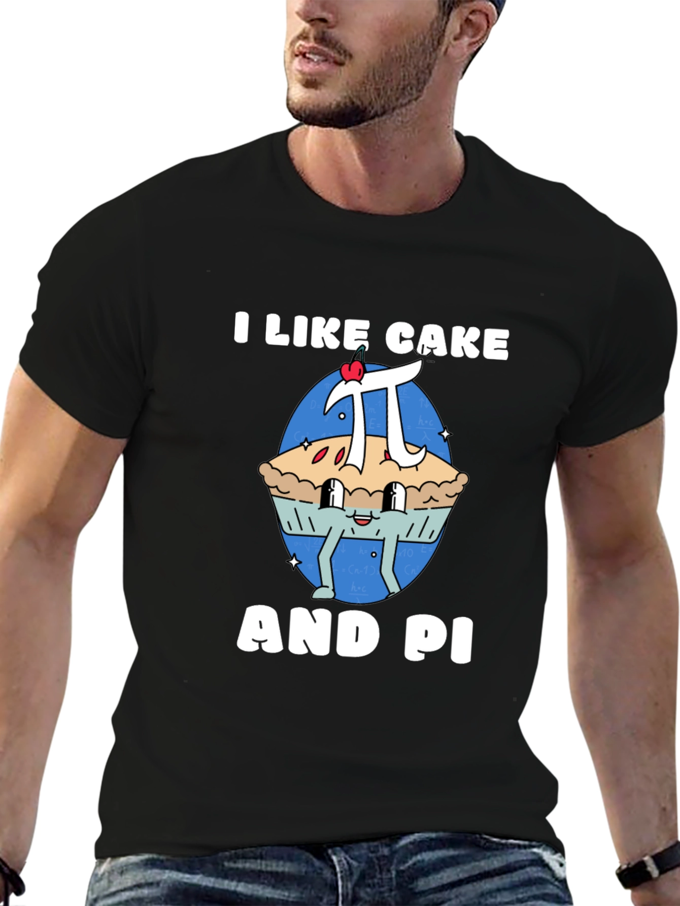 I Like Cake and Pi Graphic T-Shirt