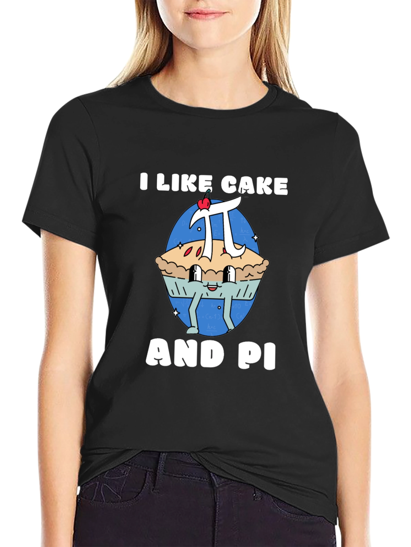 I Like Cake and Pi Graphic T-Shirt