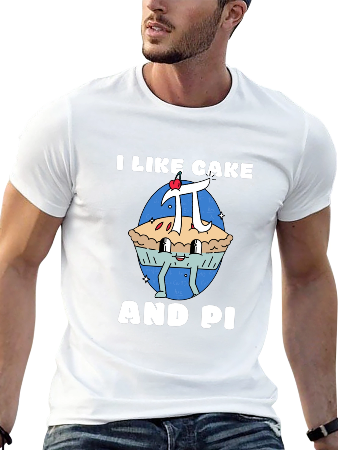I Like Cake and Pi Graphic T-Shirt