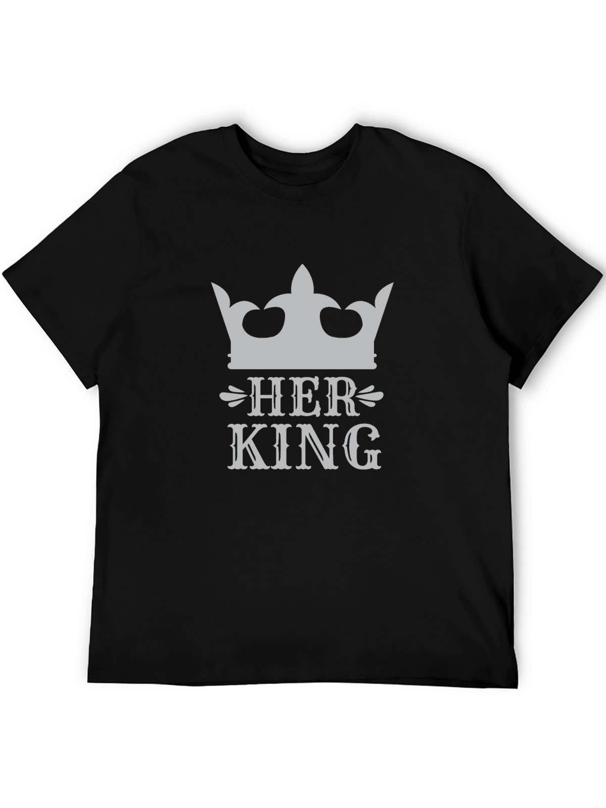 Her King T-Shirt - Crown Graphic Tee