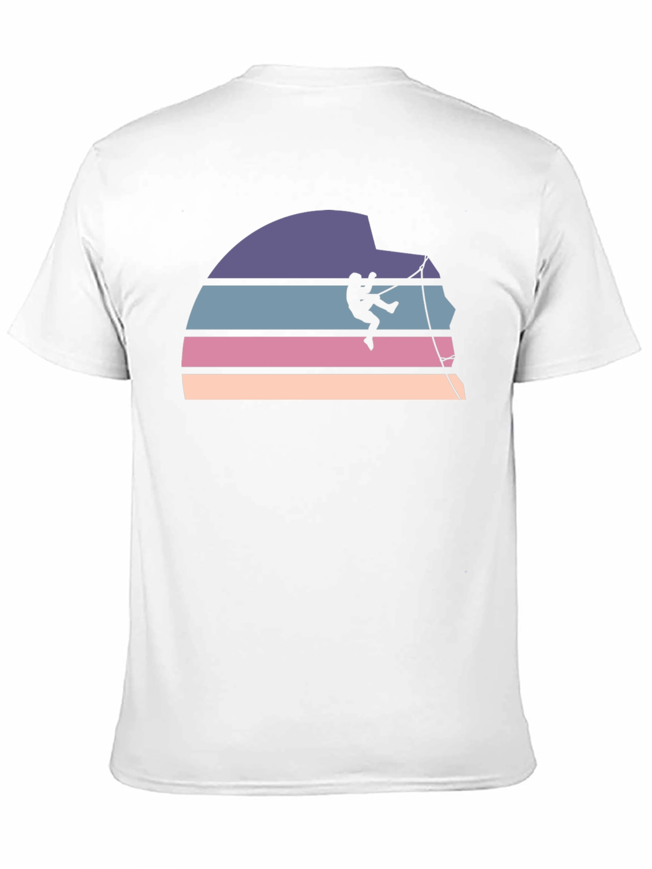 Retro Rock Climbing T-Shirt - Adventure Style