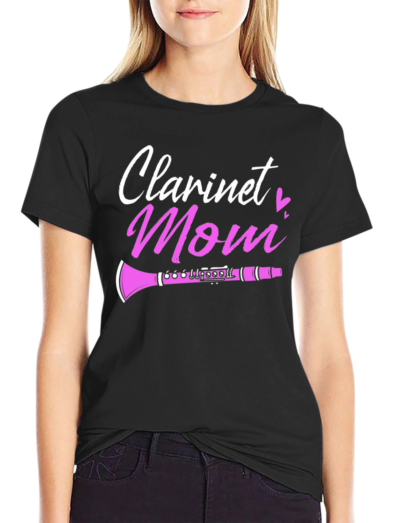 Clarinet Mom T-Shirt - Musical Parent Tee
