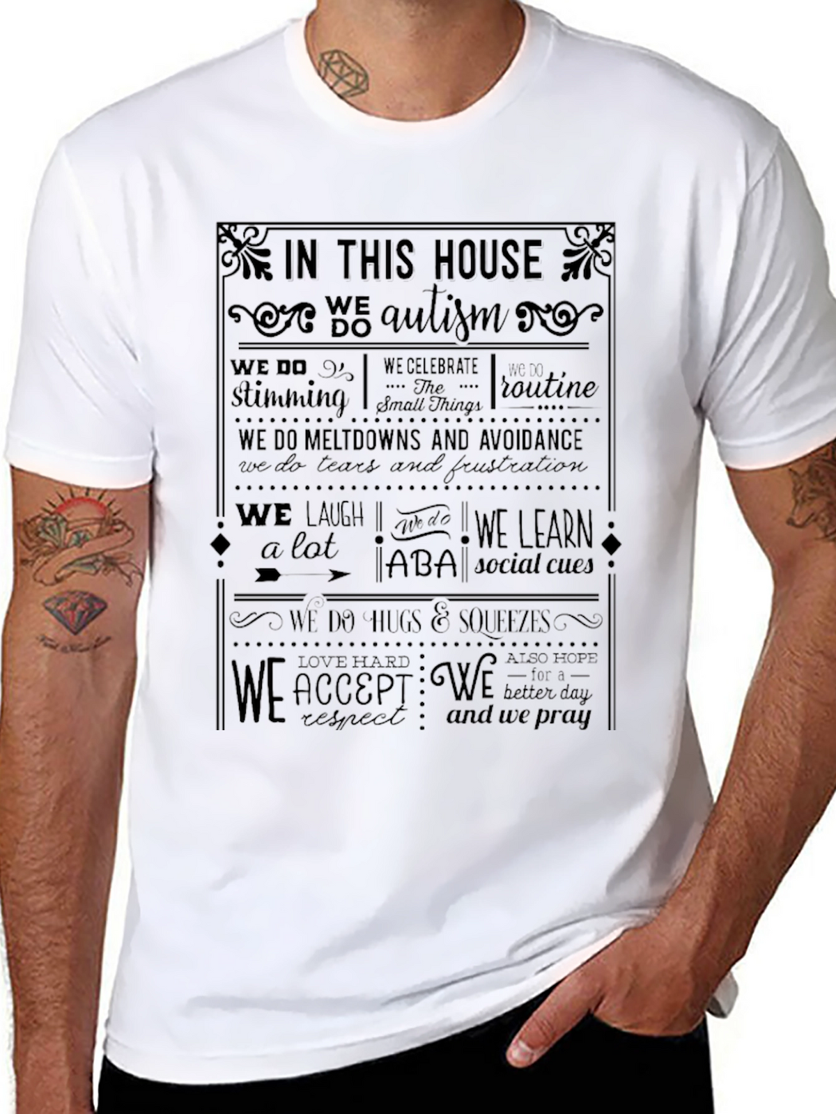 In This House We Do Autism T-Shirt