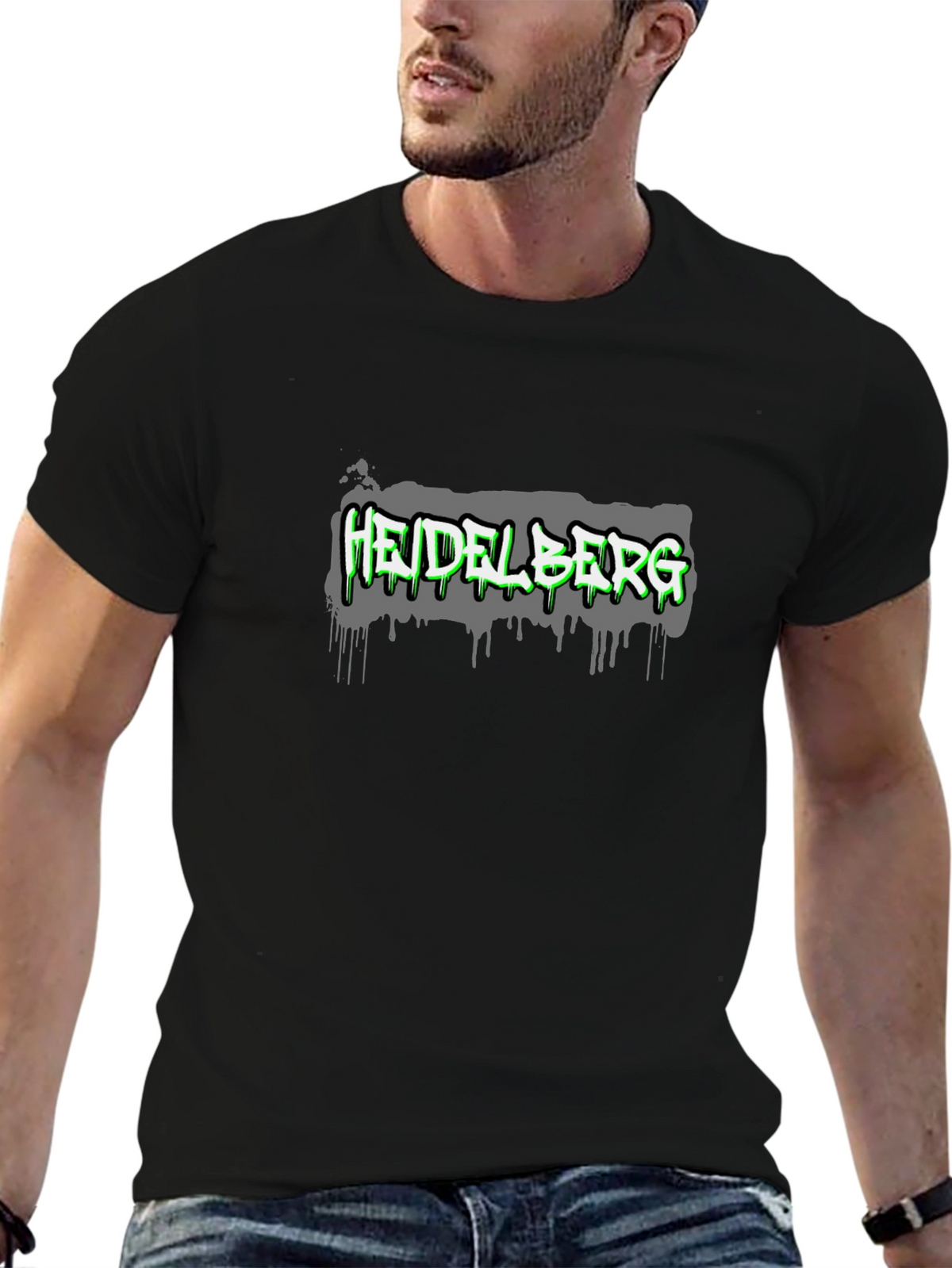 Heidelberg Graphic Tee - Black