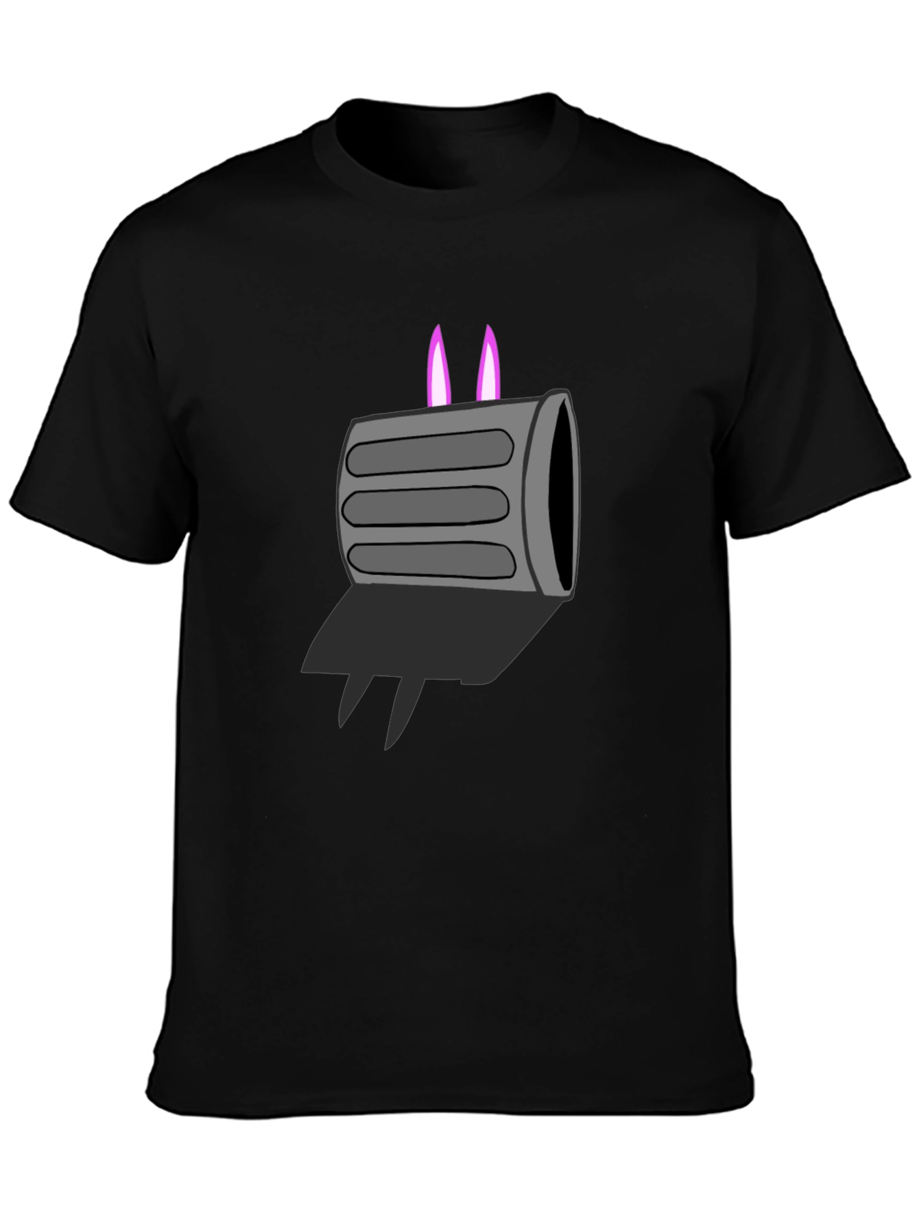 Retro Toaster Cartoon Graphic Tee