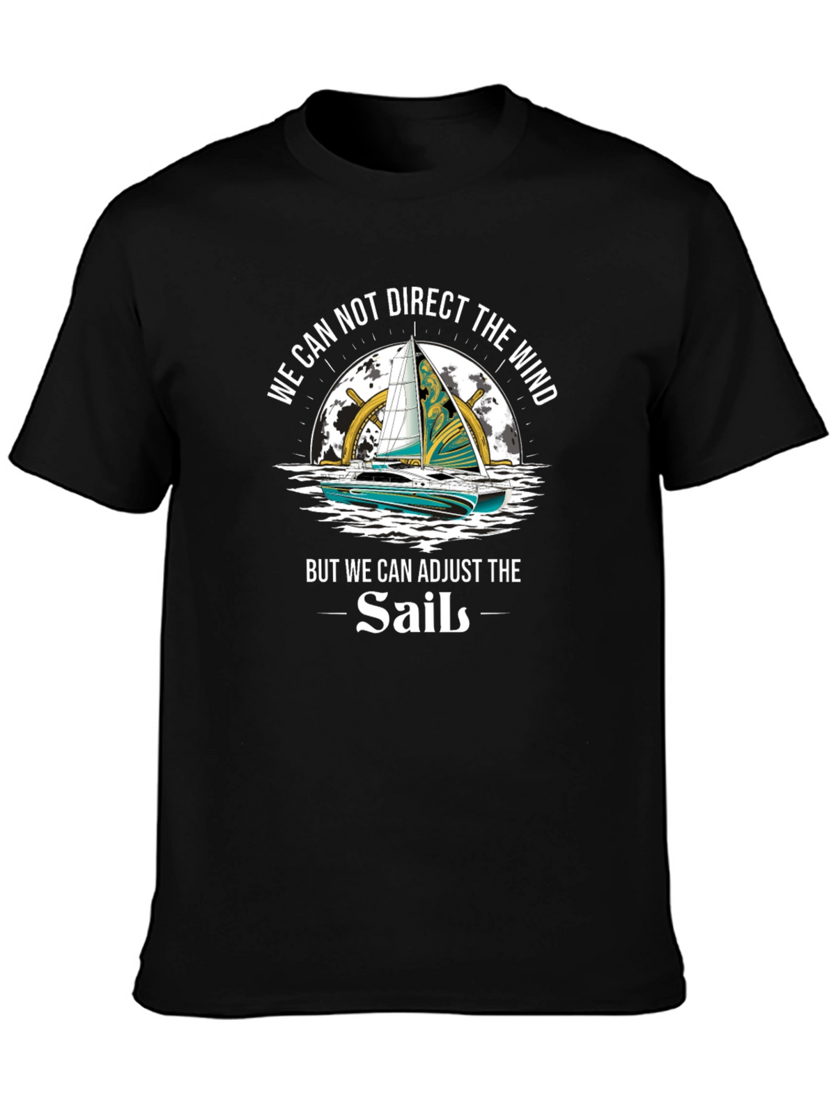 Sailboat T-Shirt: Adjust the Sail