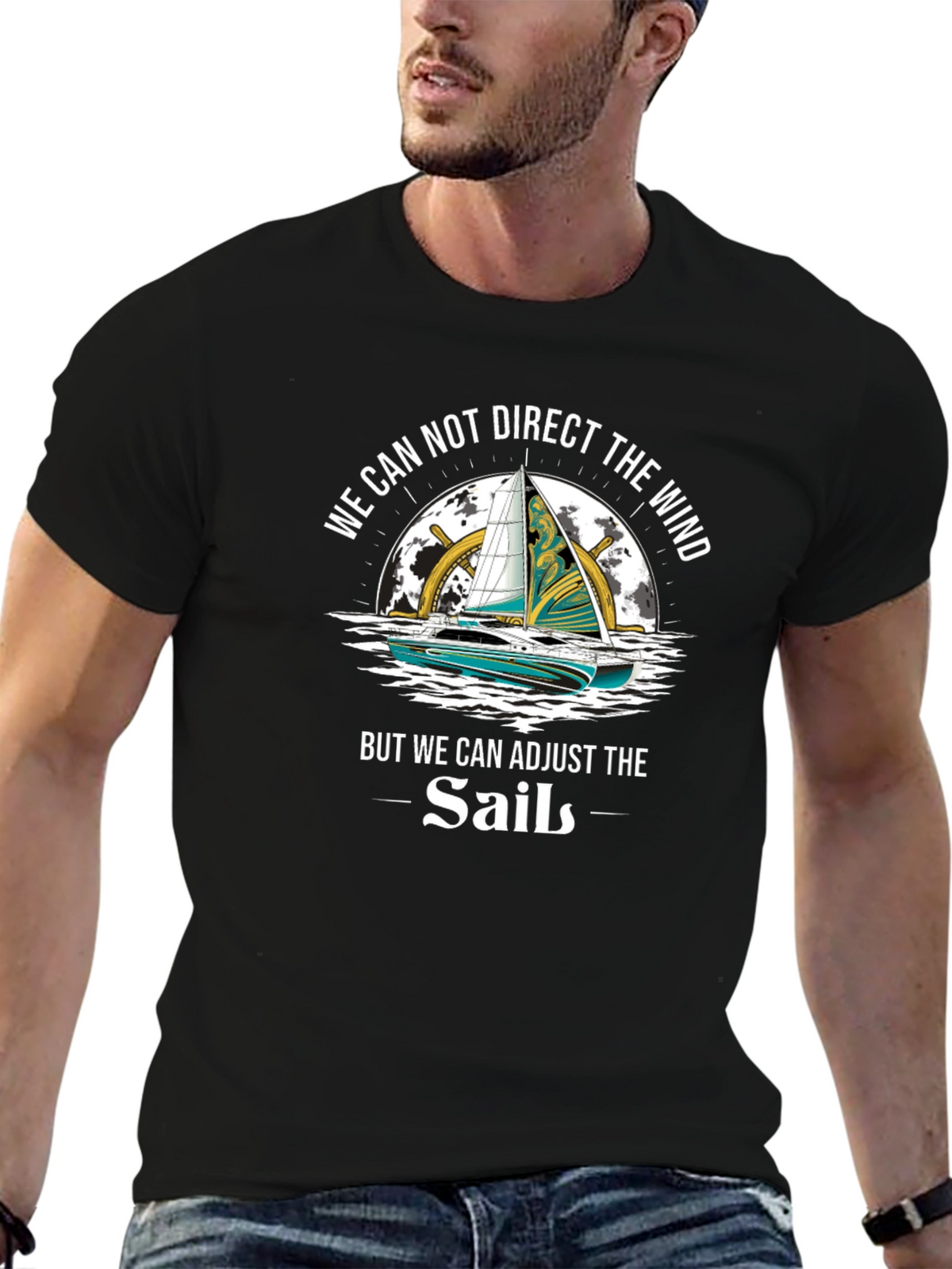 Sailboat T-Shirt: Adjust the Sail