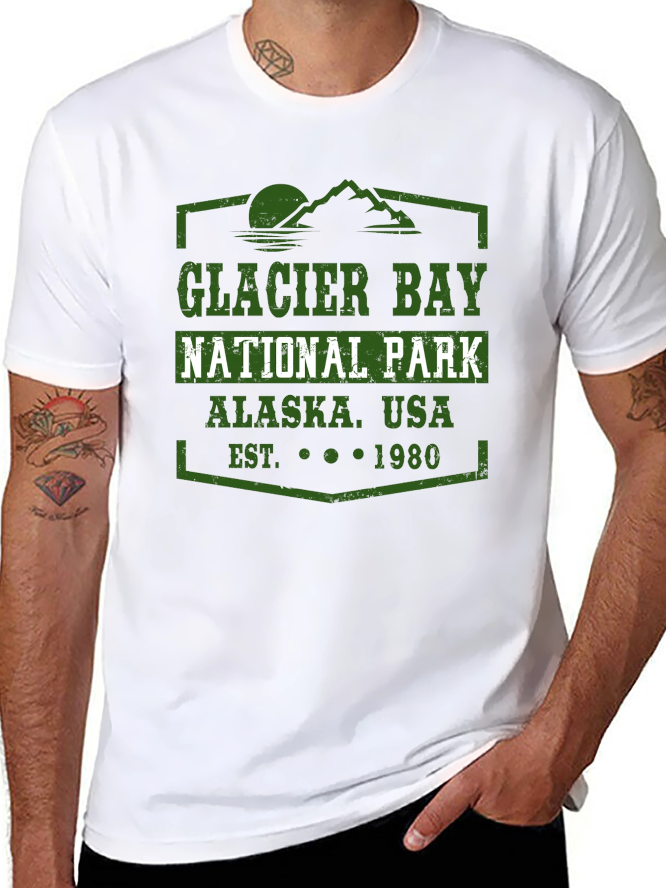 Glacier Bay National Park T-Shirt - Alaska USA