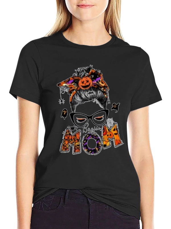 Boozy Mom Halloween Graphic Tee