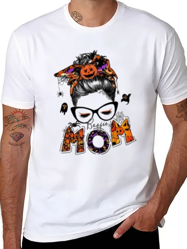 Boozy Mom Halloween Graphic Tee