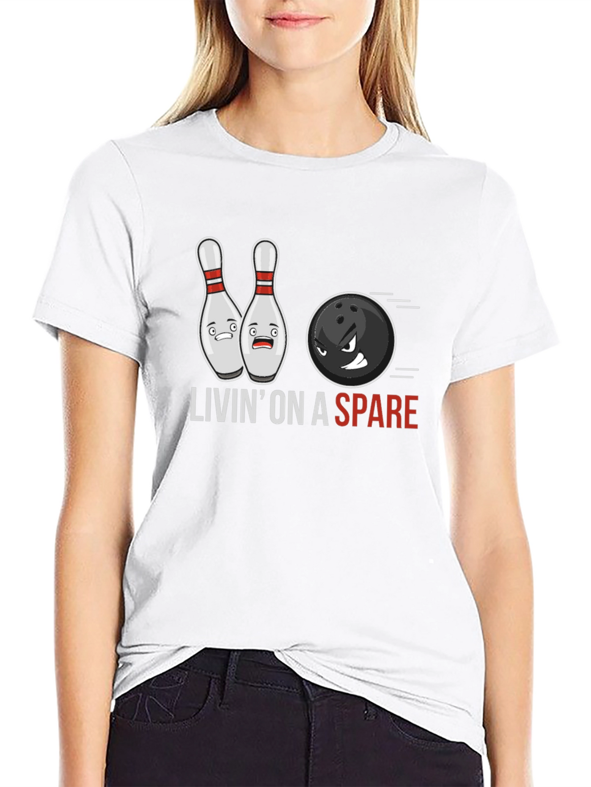 Livin On A Spare Bowling T-Shirt