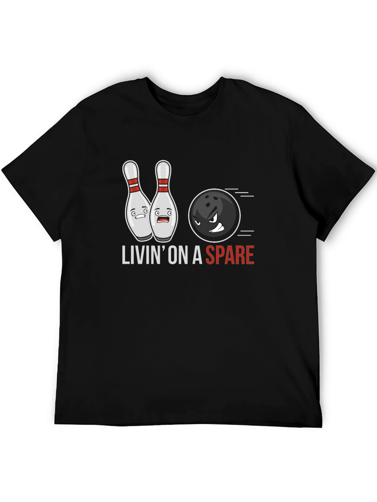 Livin On A Spare Bowling T-Shirt