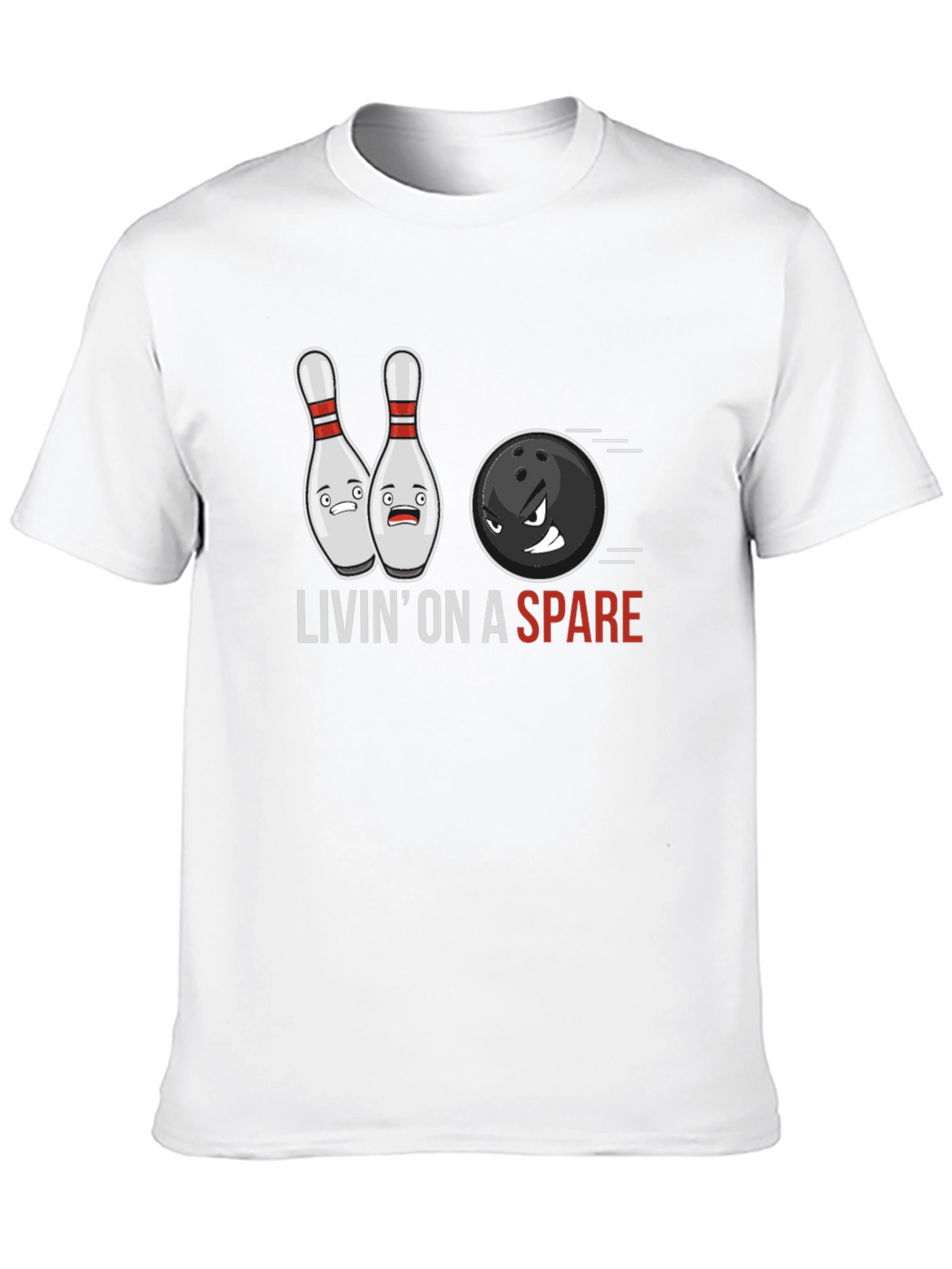 Livin On A Spare Bowling T-Shirt