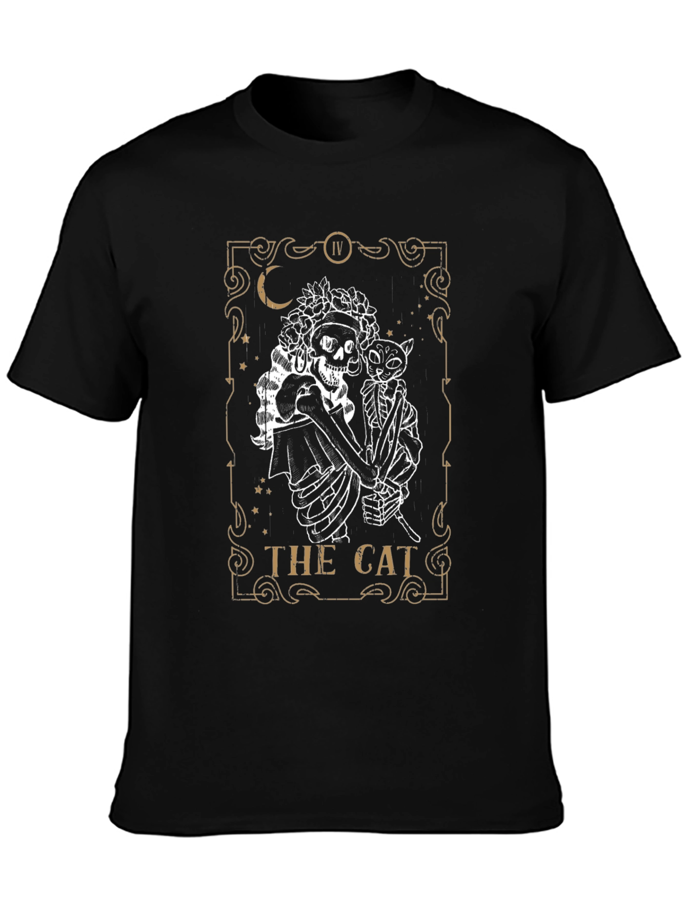 The Cat Tarot Card Graphic Tee