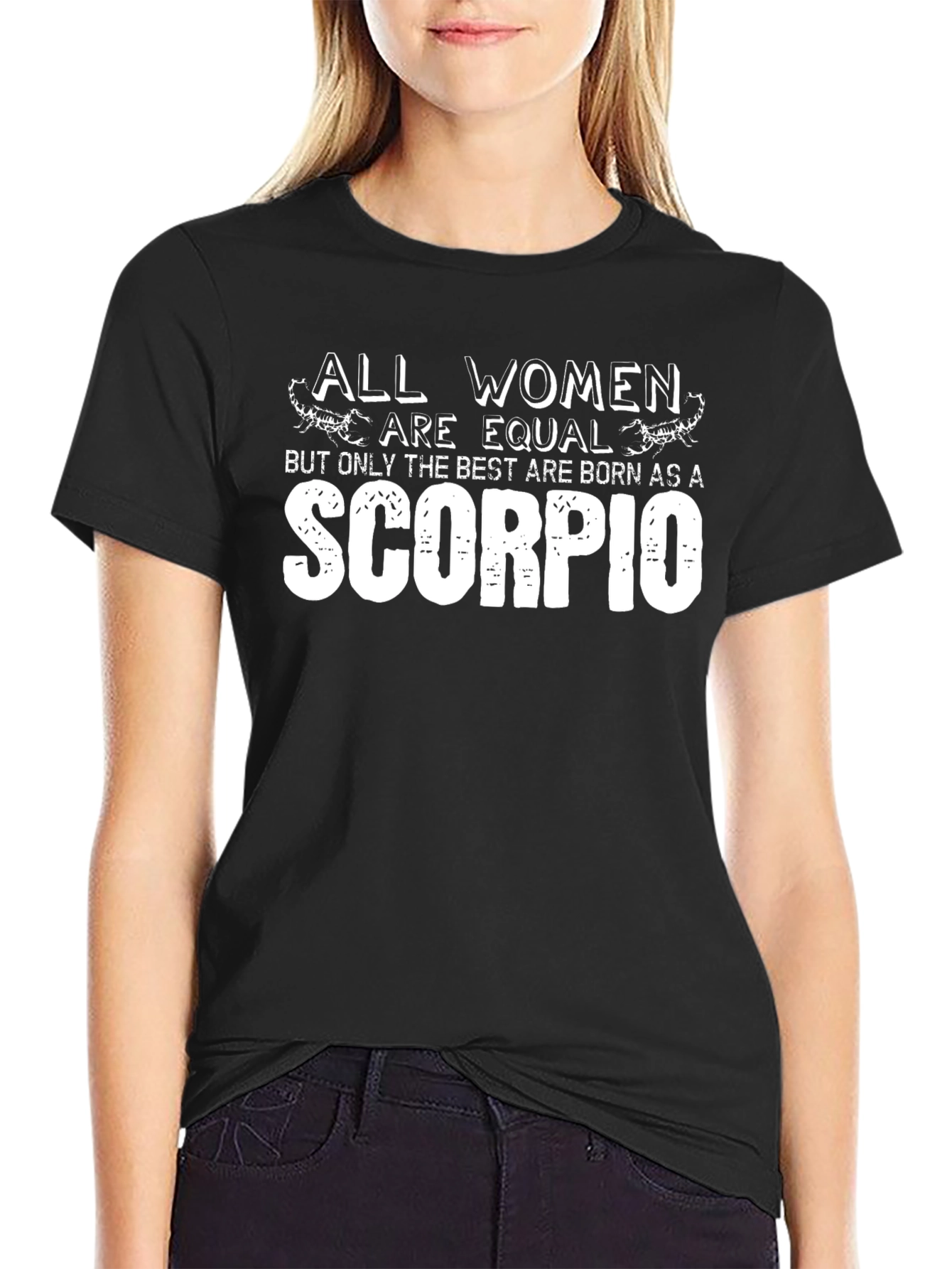 Scorpio Women T-Shirt Zodiac Sign Tee