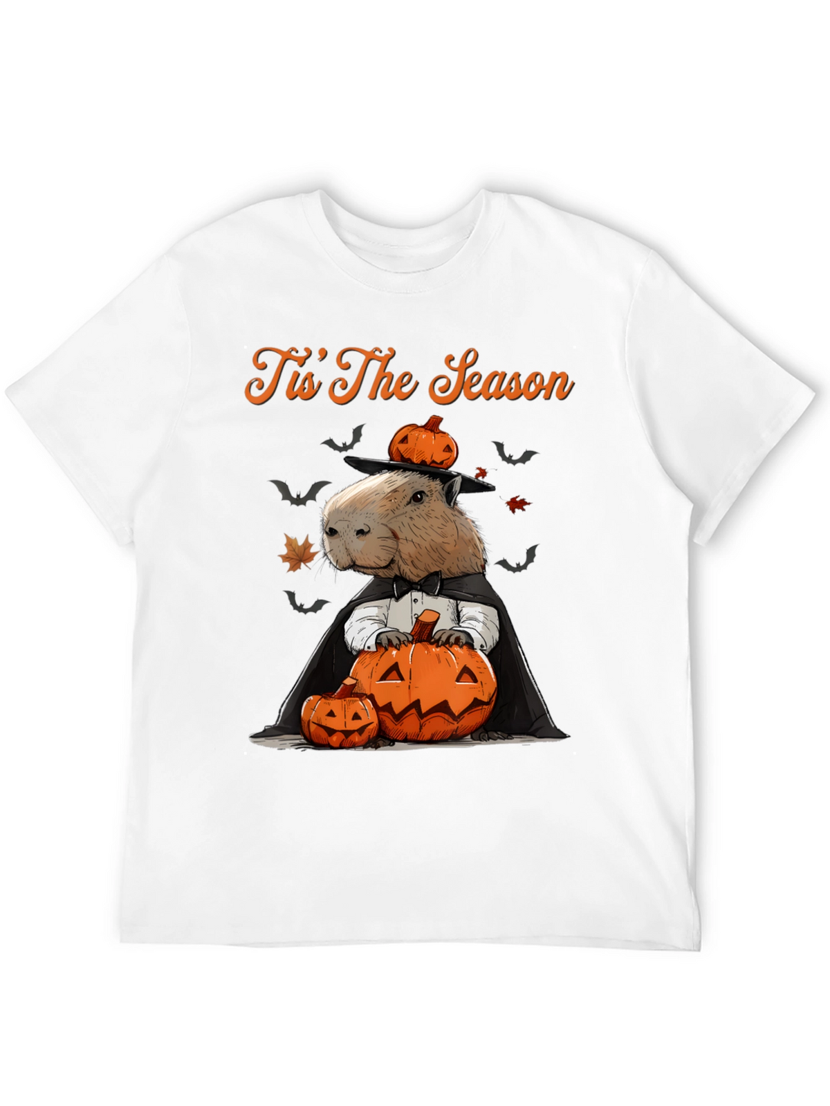 Tis The Season Capybara Halloween T-Shirt