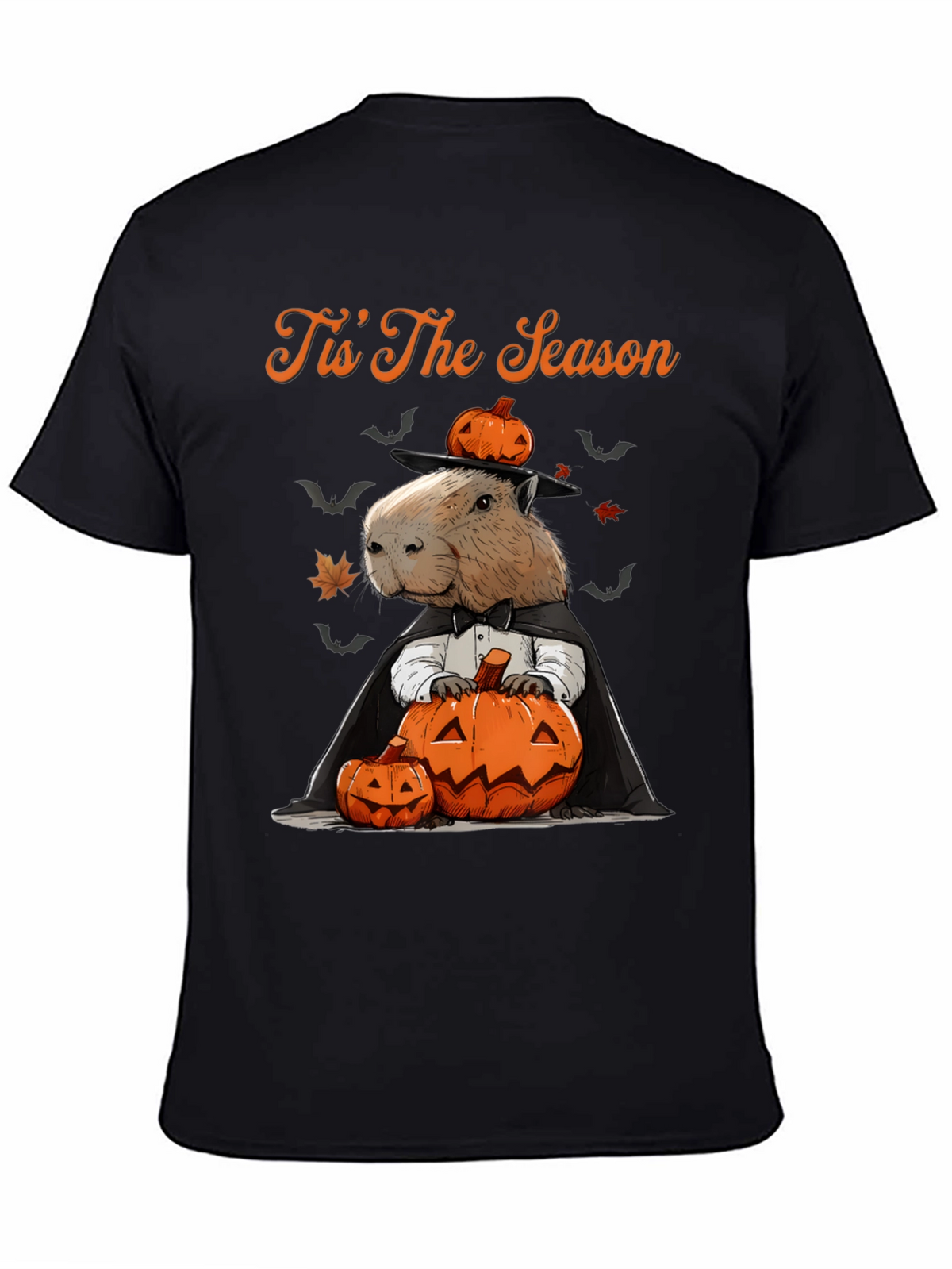 Tis The Season Capybara Halloween T-Shirt