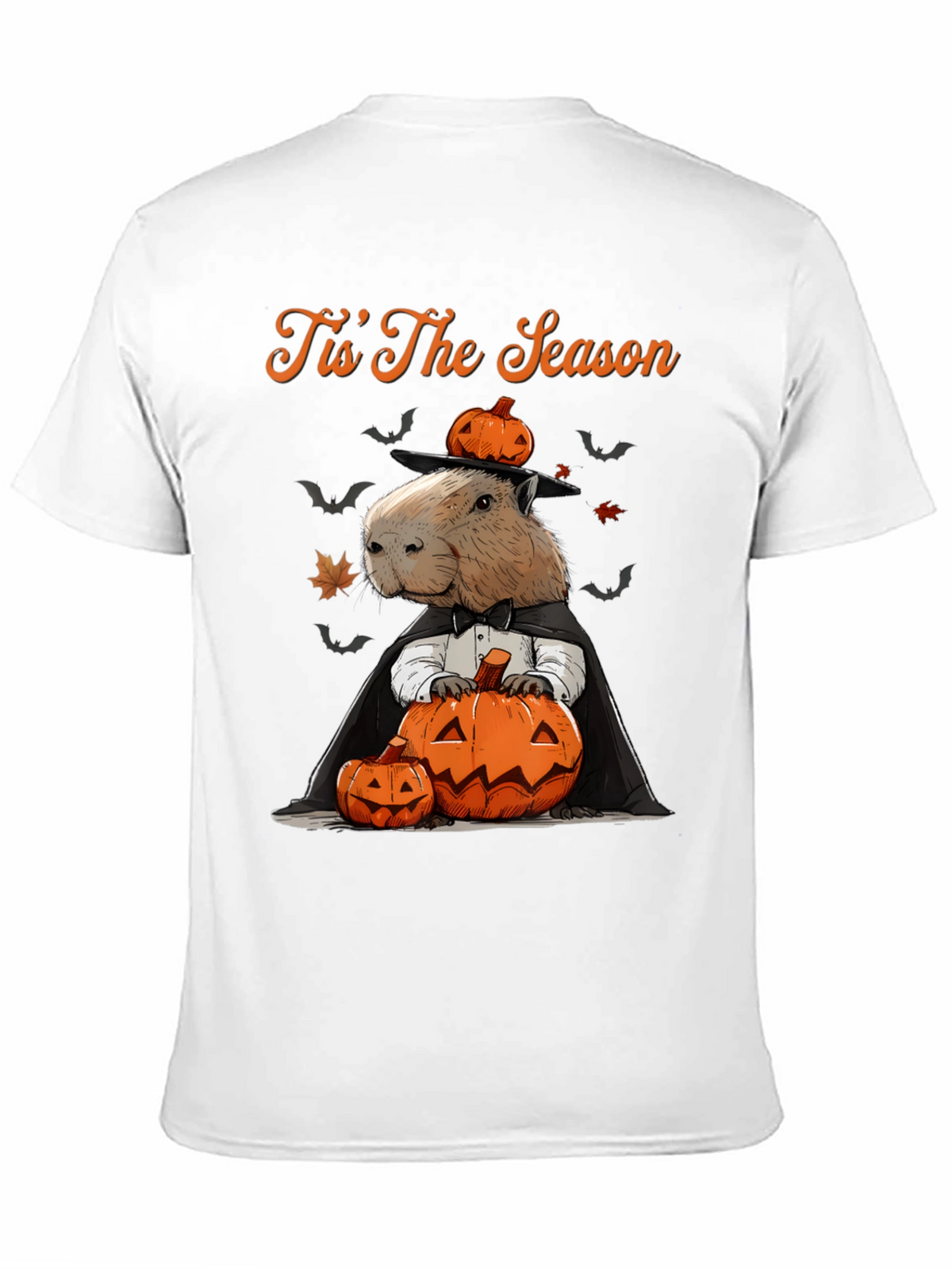 Tis The Season Capybara Halloween T-Shirt