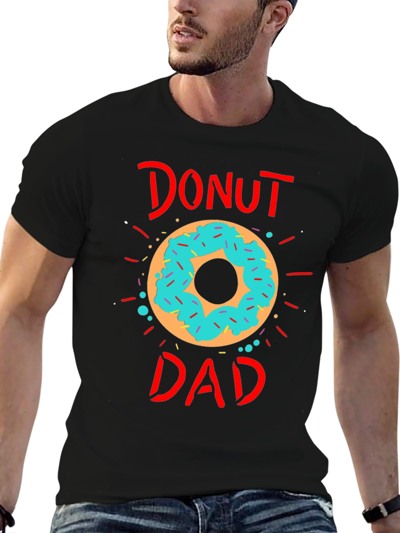Donut Dad T-Shirt - Fathers Day Tee
