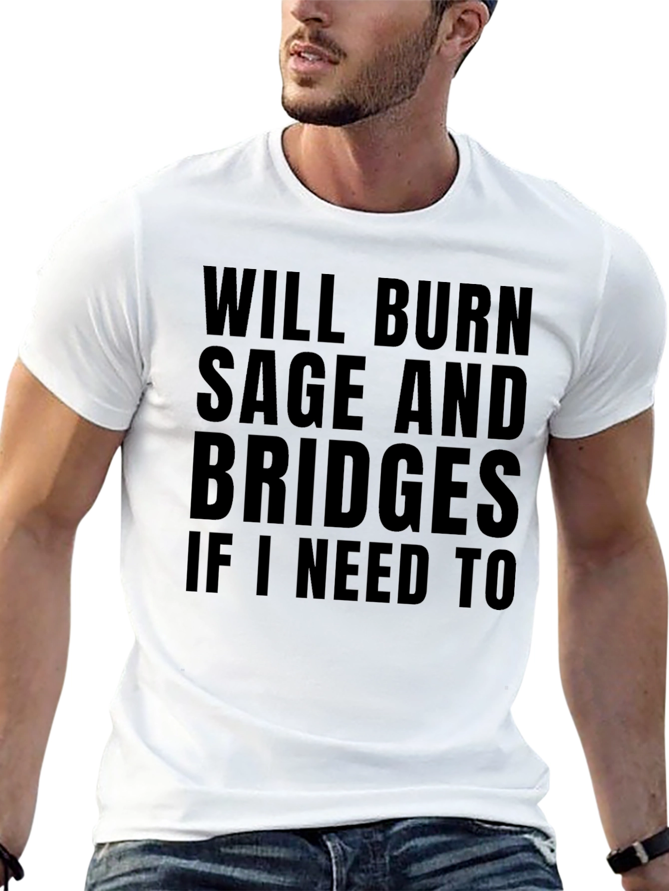 Will Burn Sage and Bridges Tee