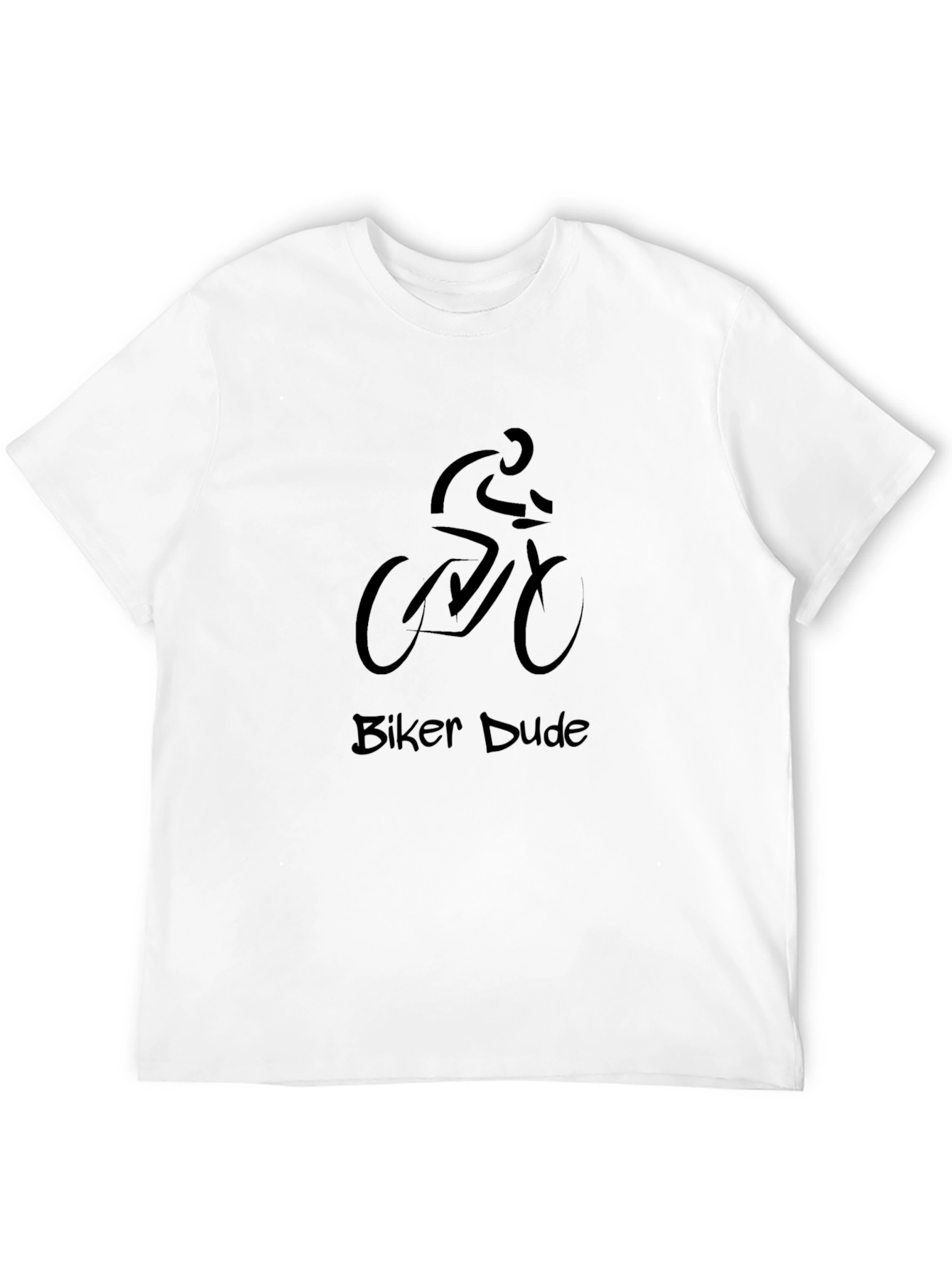 Biker Dude Graphic Tee - Cool & Casual!