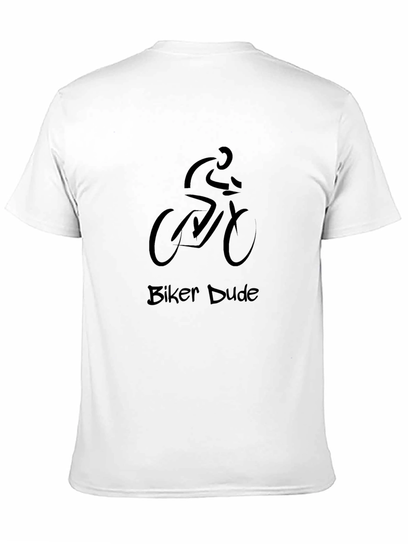 Biker Dude Graphic Tee - Cool & Casual!
