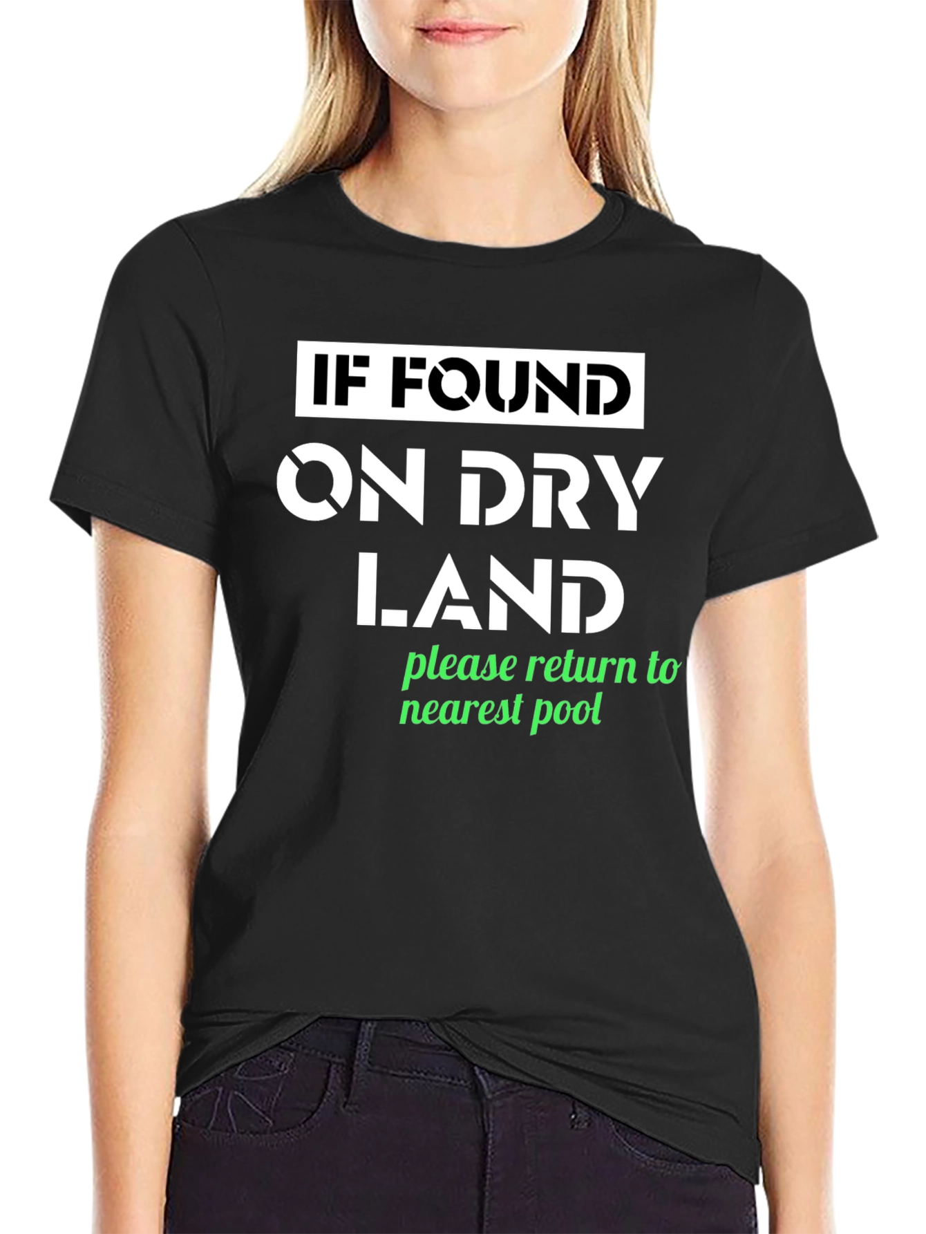 Funny Dry Land Pool T-Shirt
