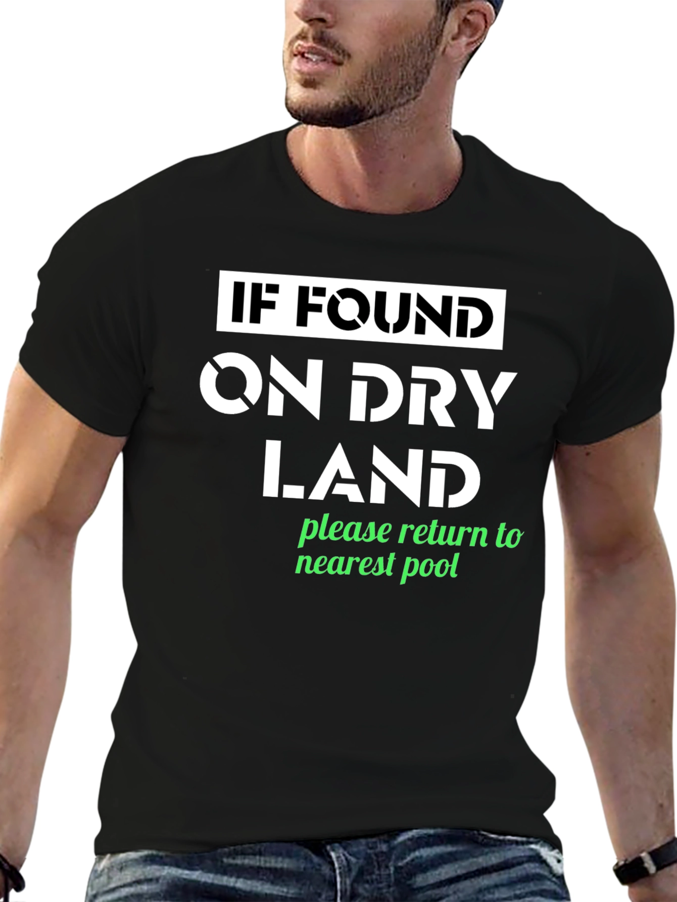 Funny Dry Land Pool T-Shirt