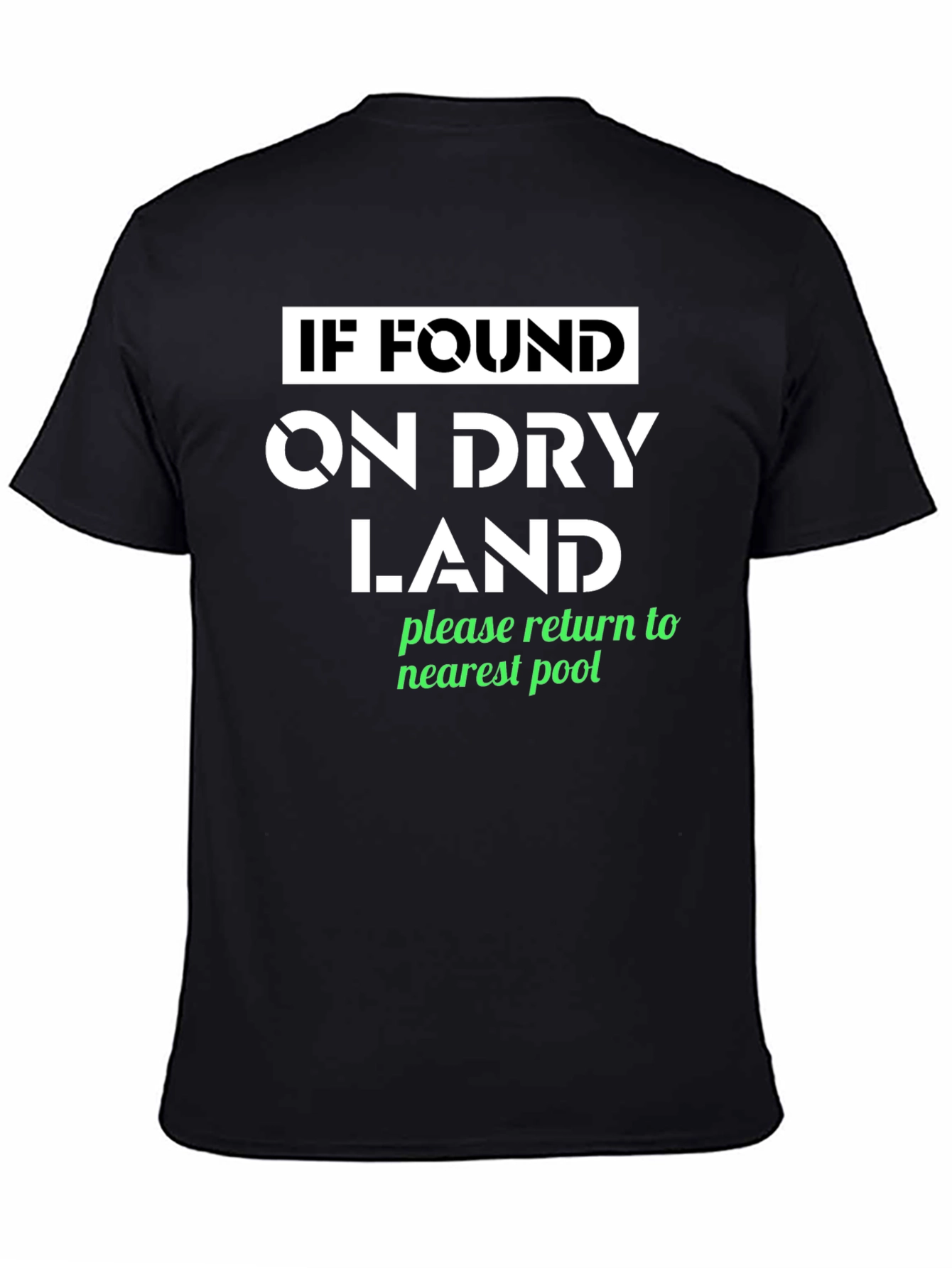 Funny Dry Land Pool T-Shirt