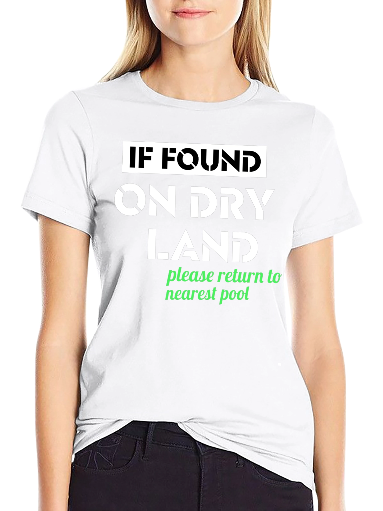 Funny Dry Land Pool T-Shirt