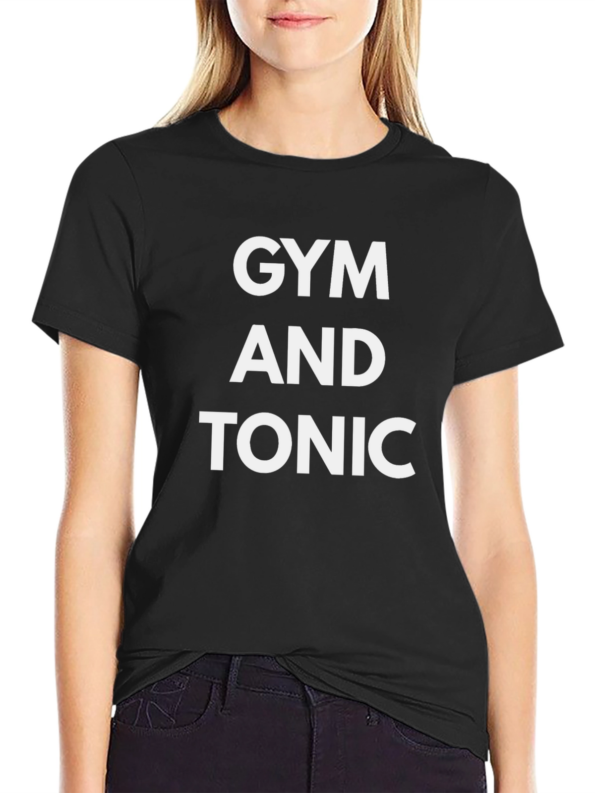Gym and Tonic Black T-Shirt
