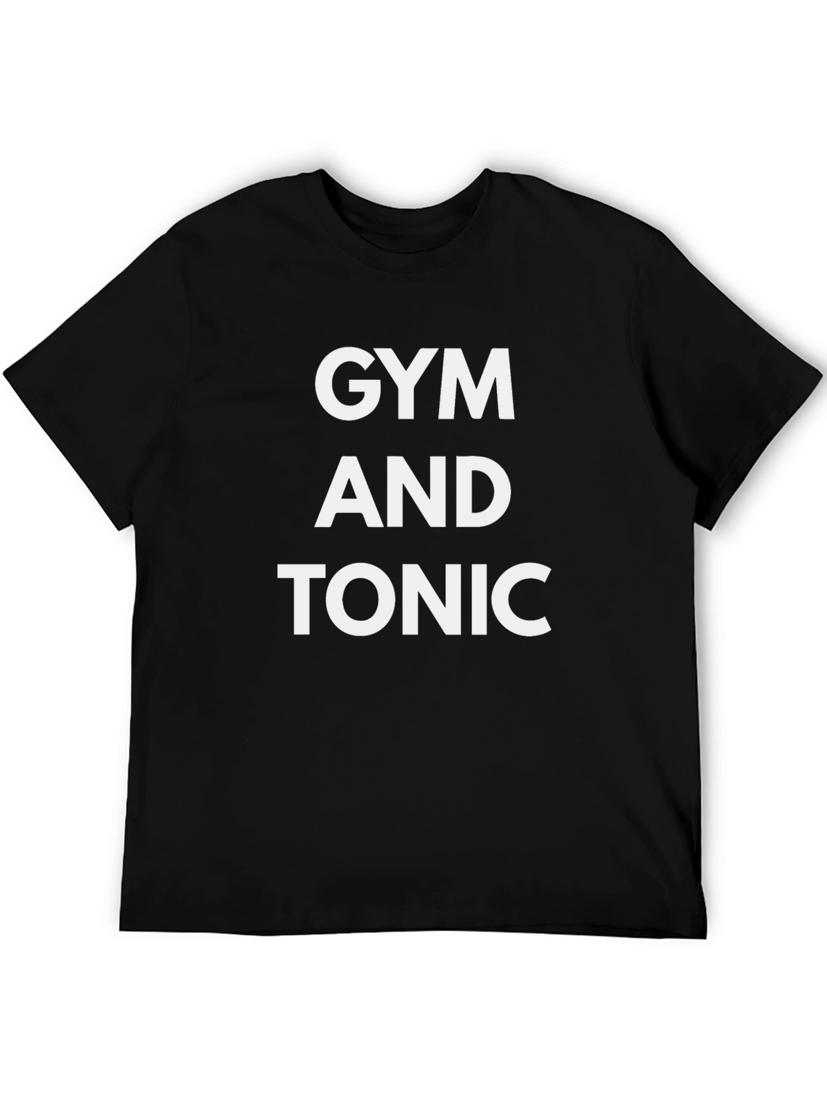 Gym and Tonic Black T-Shirt