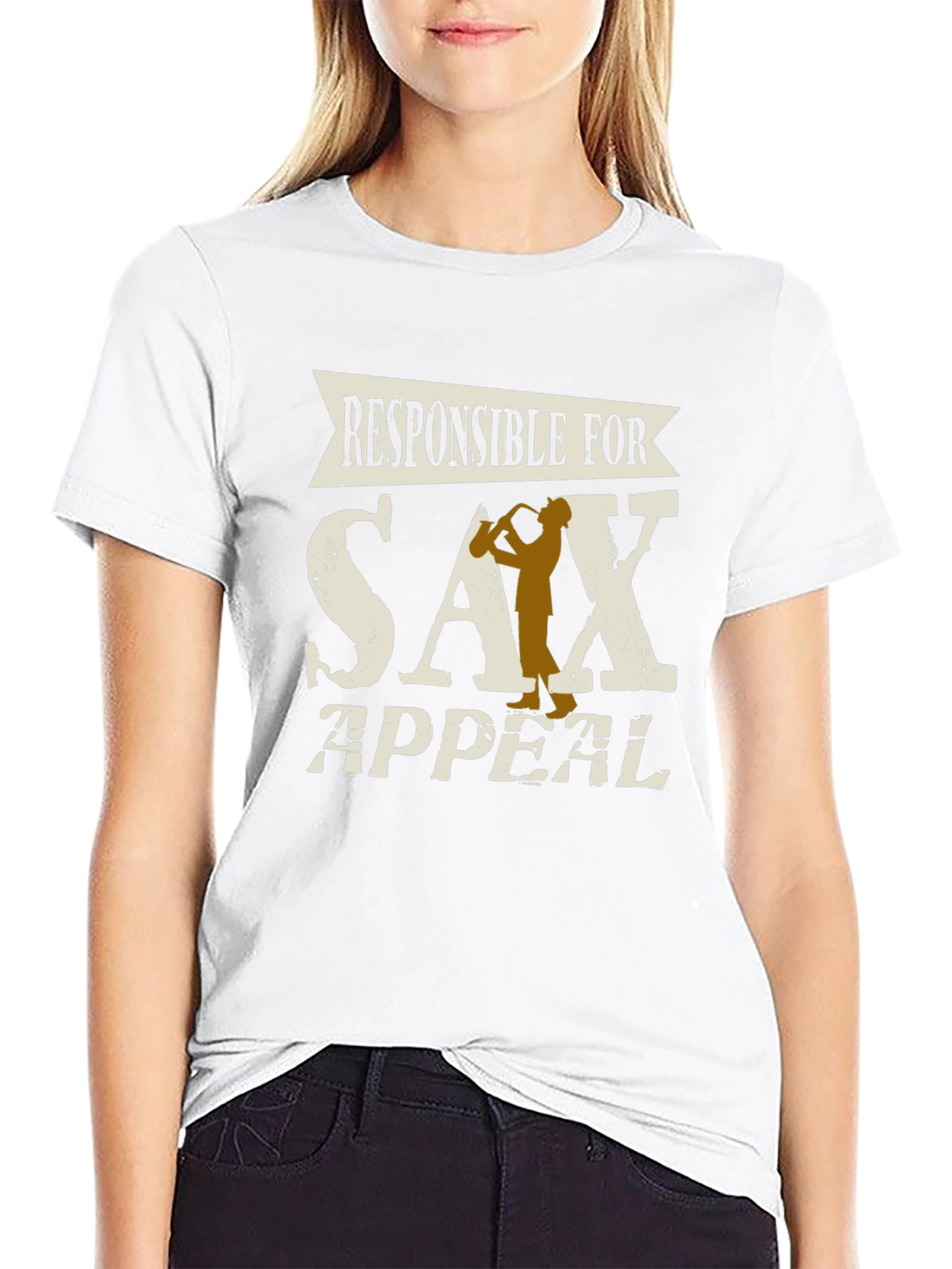 Responsible For Sax Appeal Graphic T-Shirt