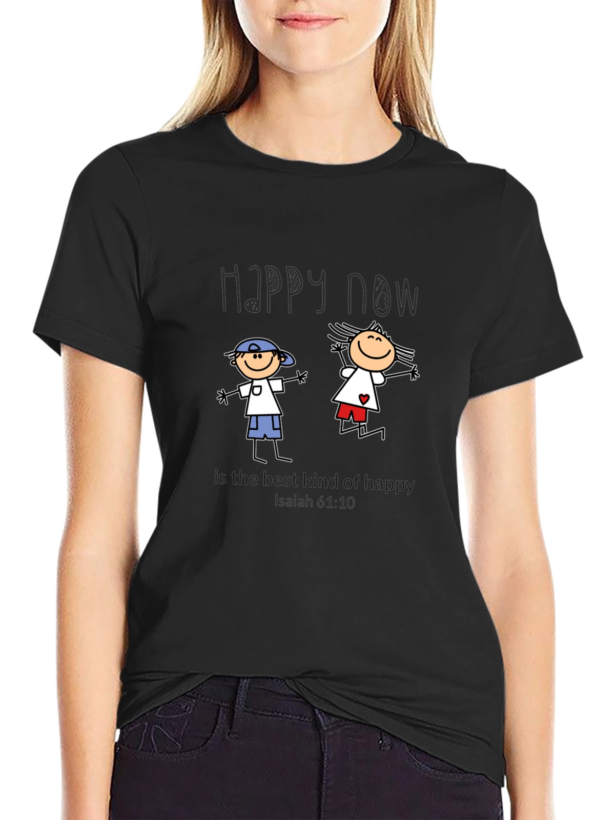 Happy Now Graphic T-Shirt