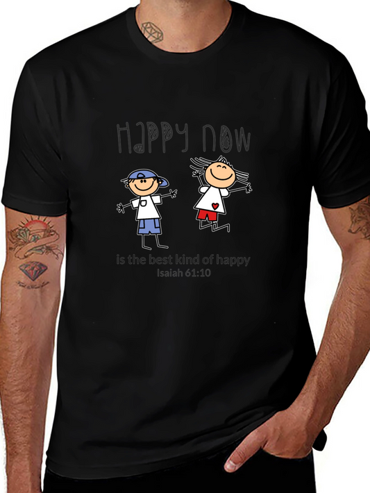 Happy Now Graphic T-Shirt