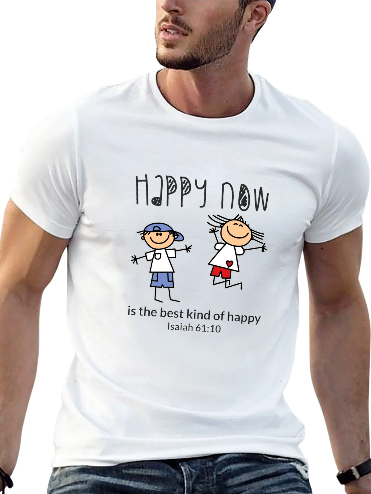 Happy Now Graphic T-Shirt