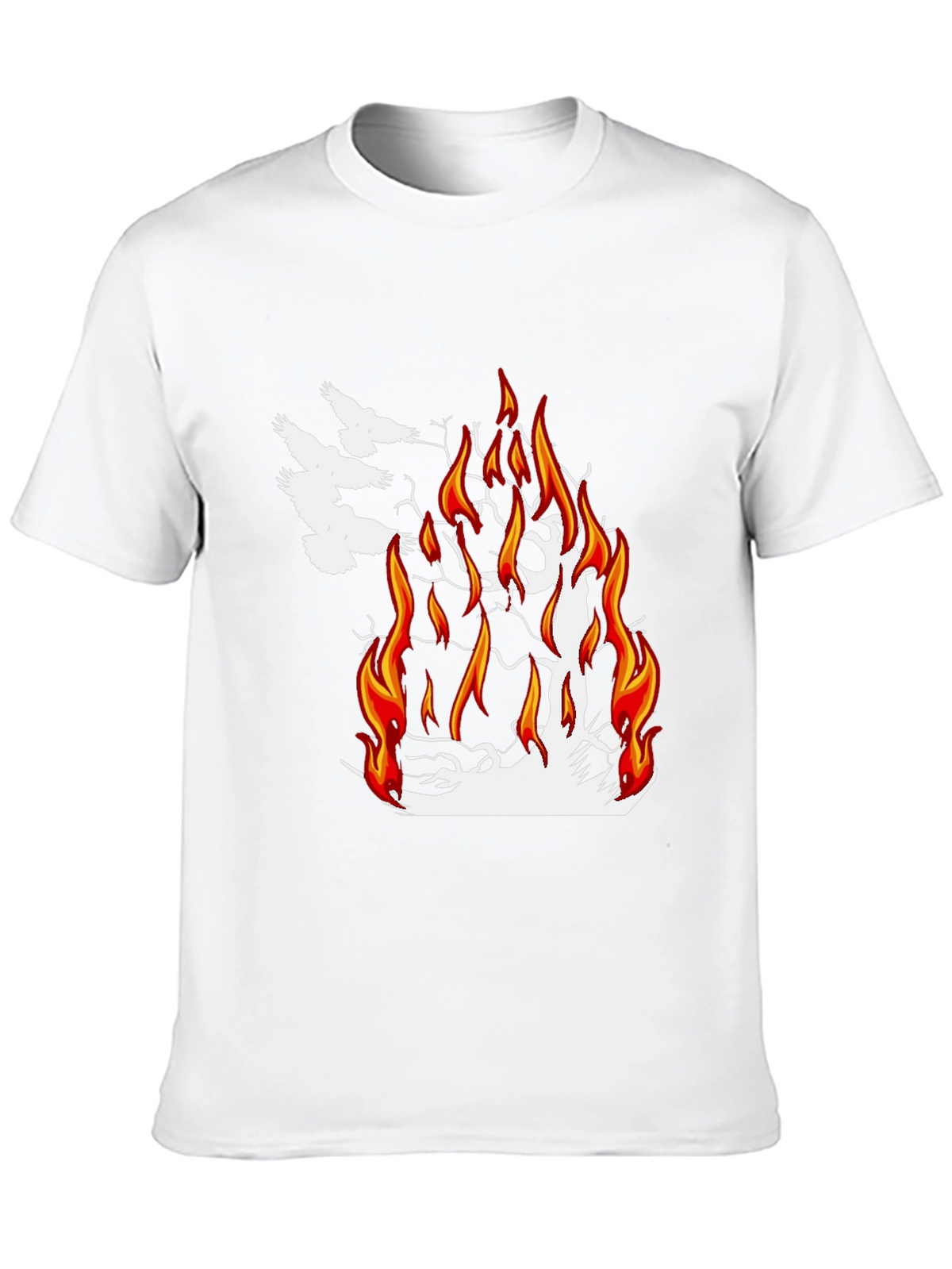 Burning Tree Graphic Tee