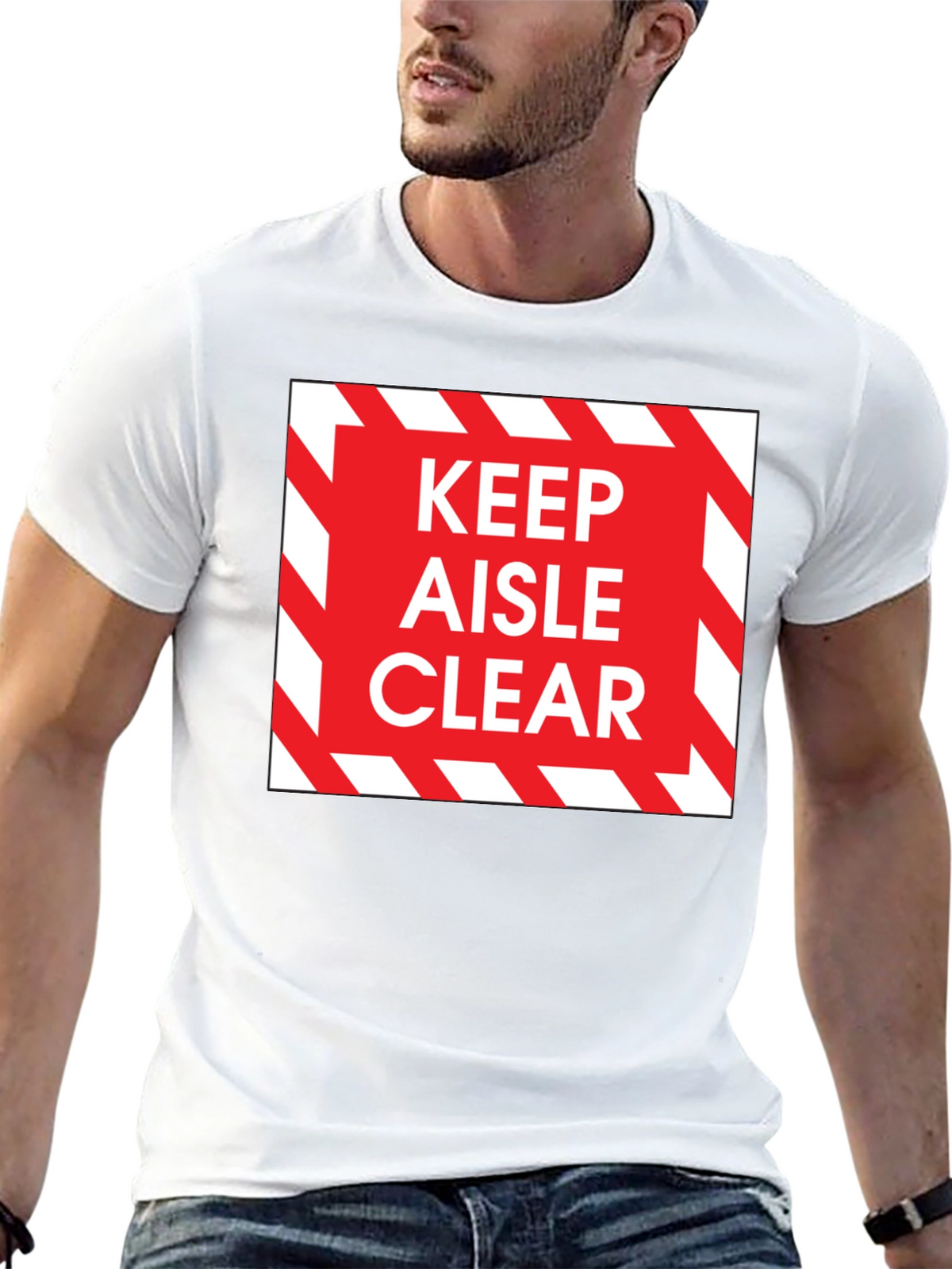 Keep Aisle Clear T-Shirt - Safety Design Tee