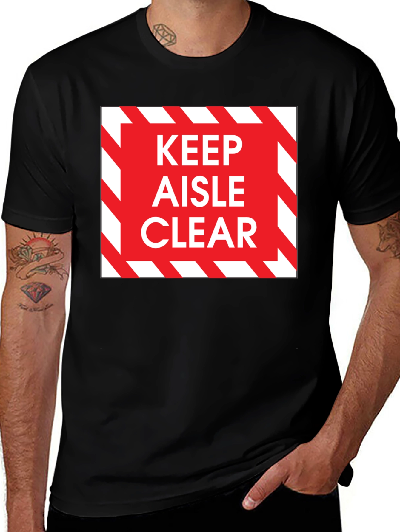 Keep Aisle Clear T-Shirt - Safety Design Tee