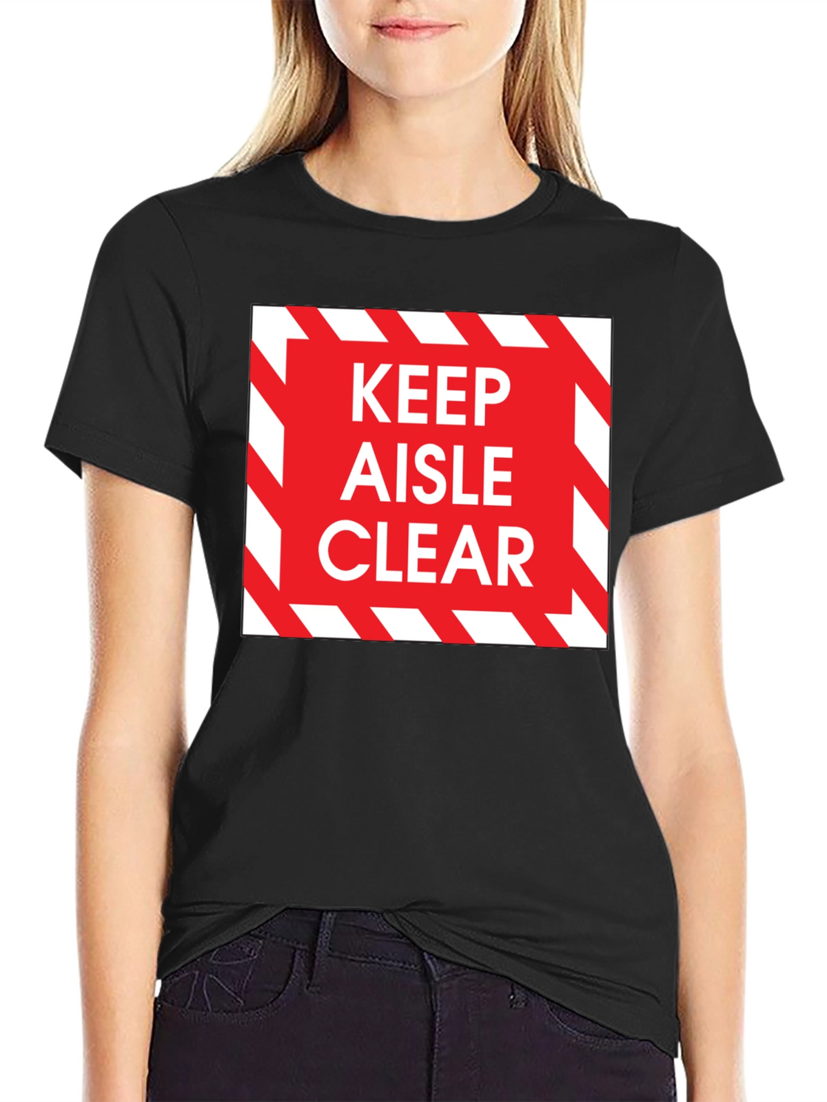 Keep Aisle Clear T-Shirt - Safety Design Tee