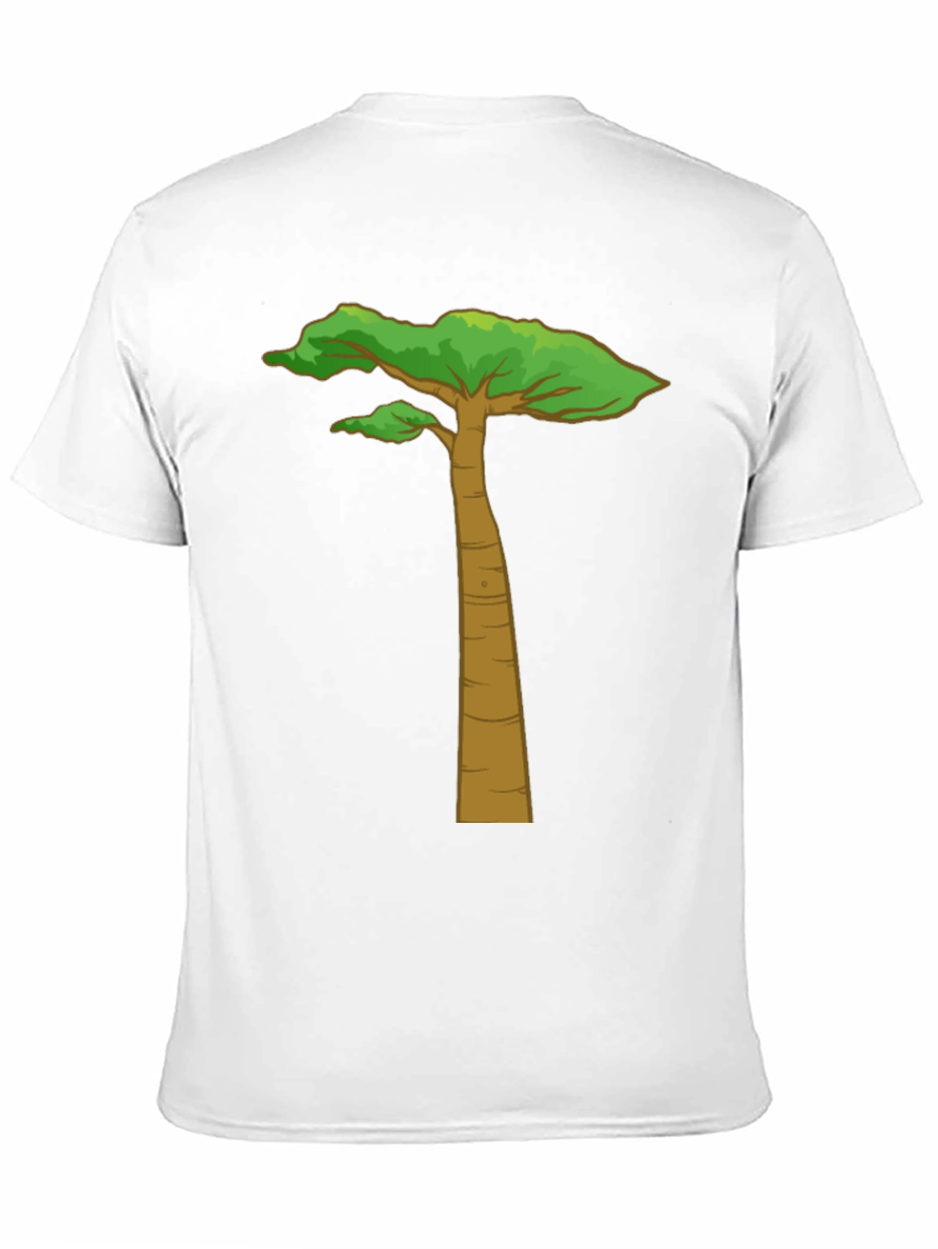 Arid Tree Graphic Tee - Black Cotton T-Shirt