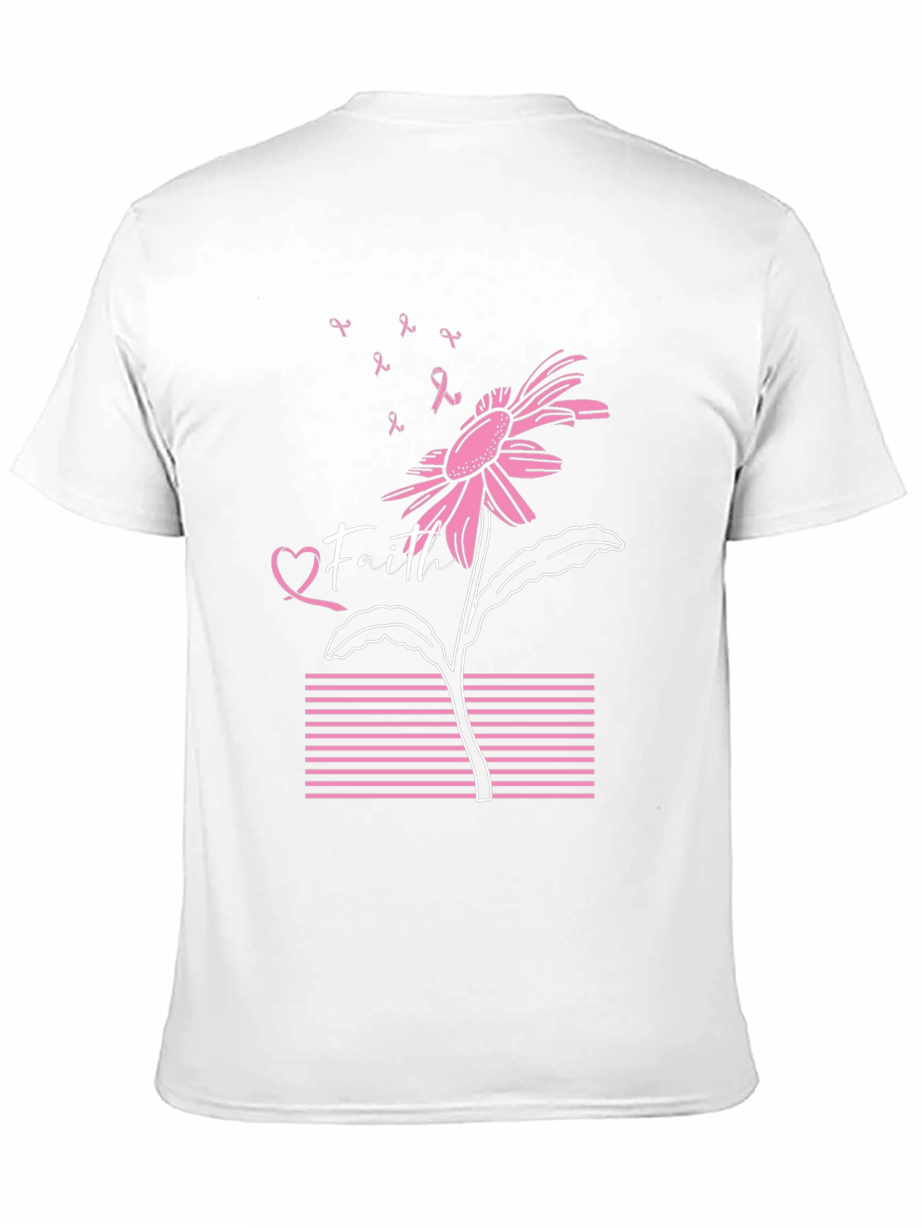 Faith Breast Cancer Awareness T-Shirt