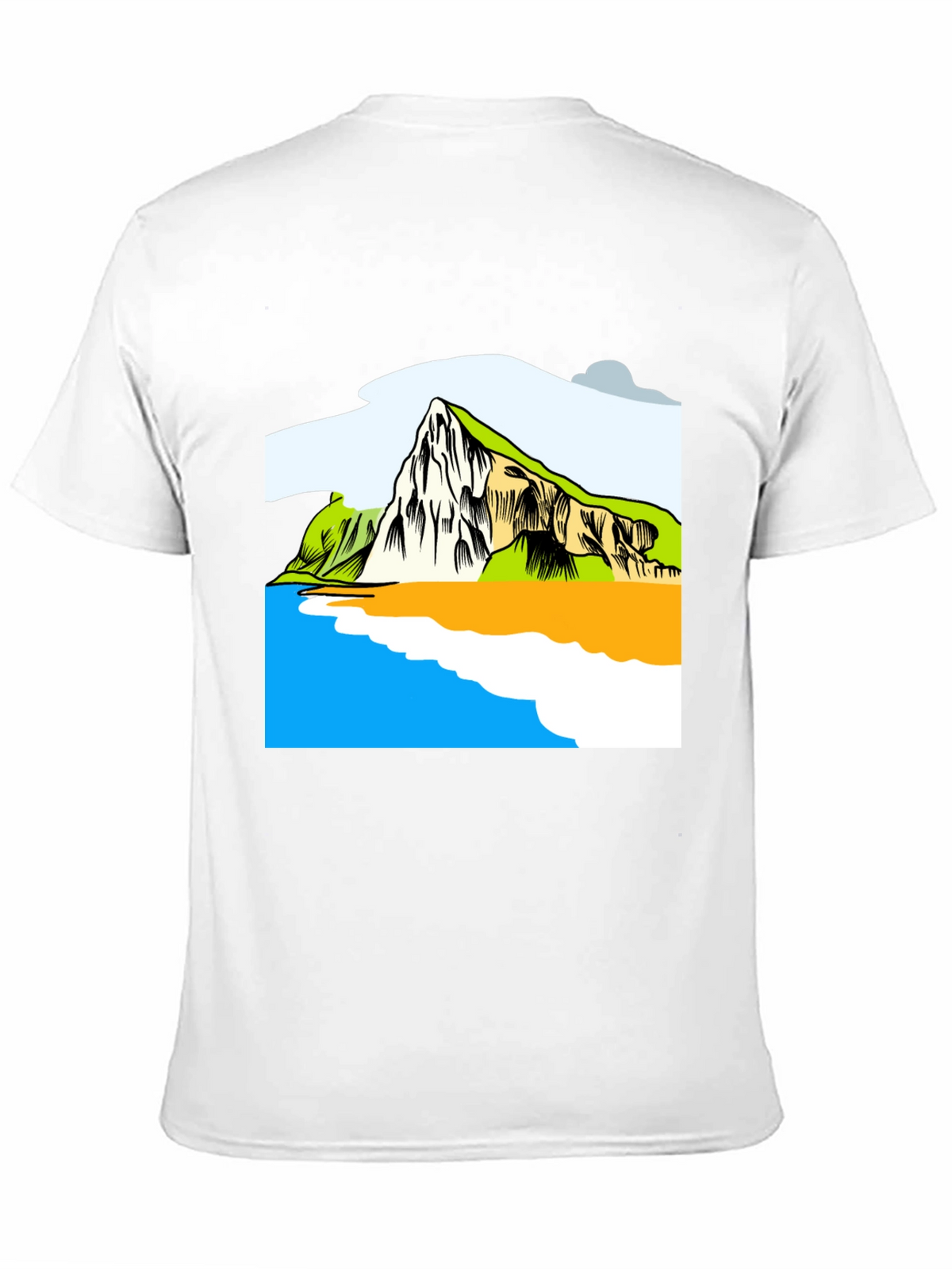 Scenic Landscape Graphic Tee - Soft Cotton Shirt