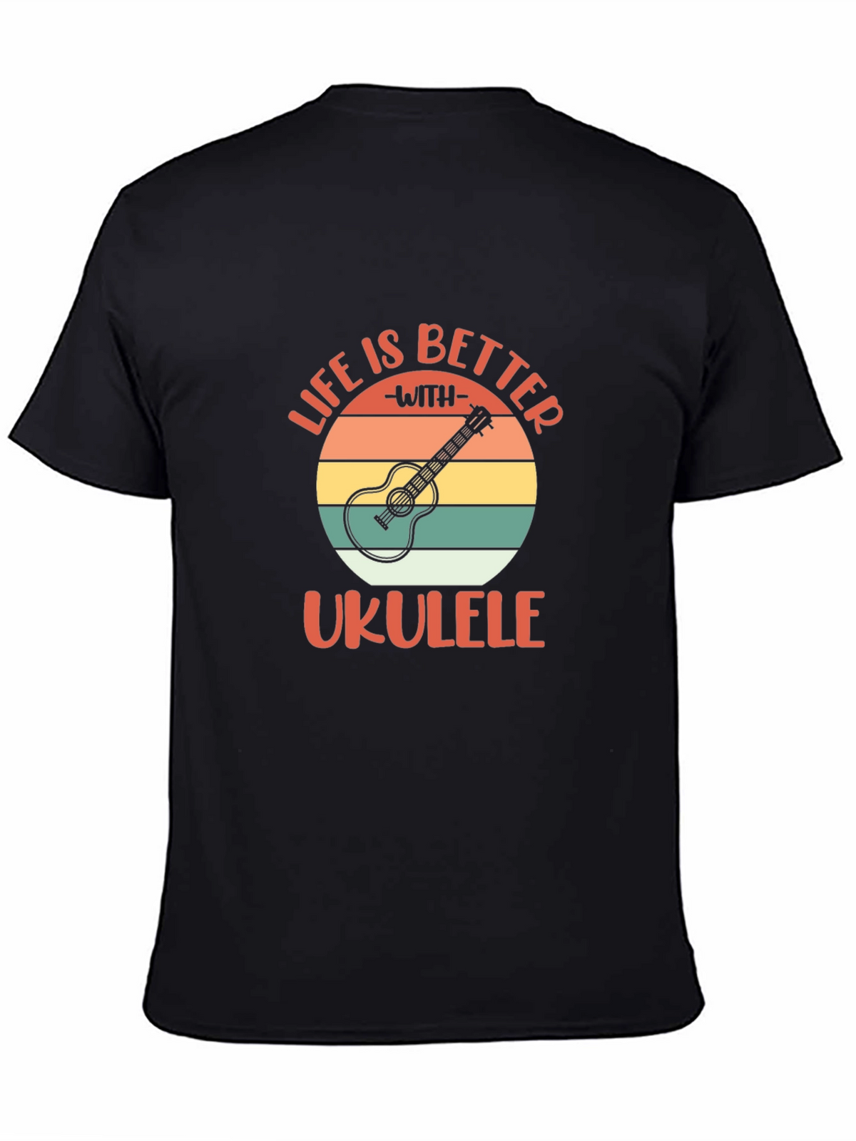 Life is Better with Ukulele Graphic T-Shirt