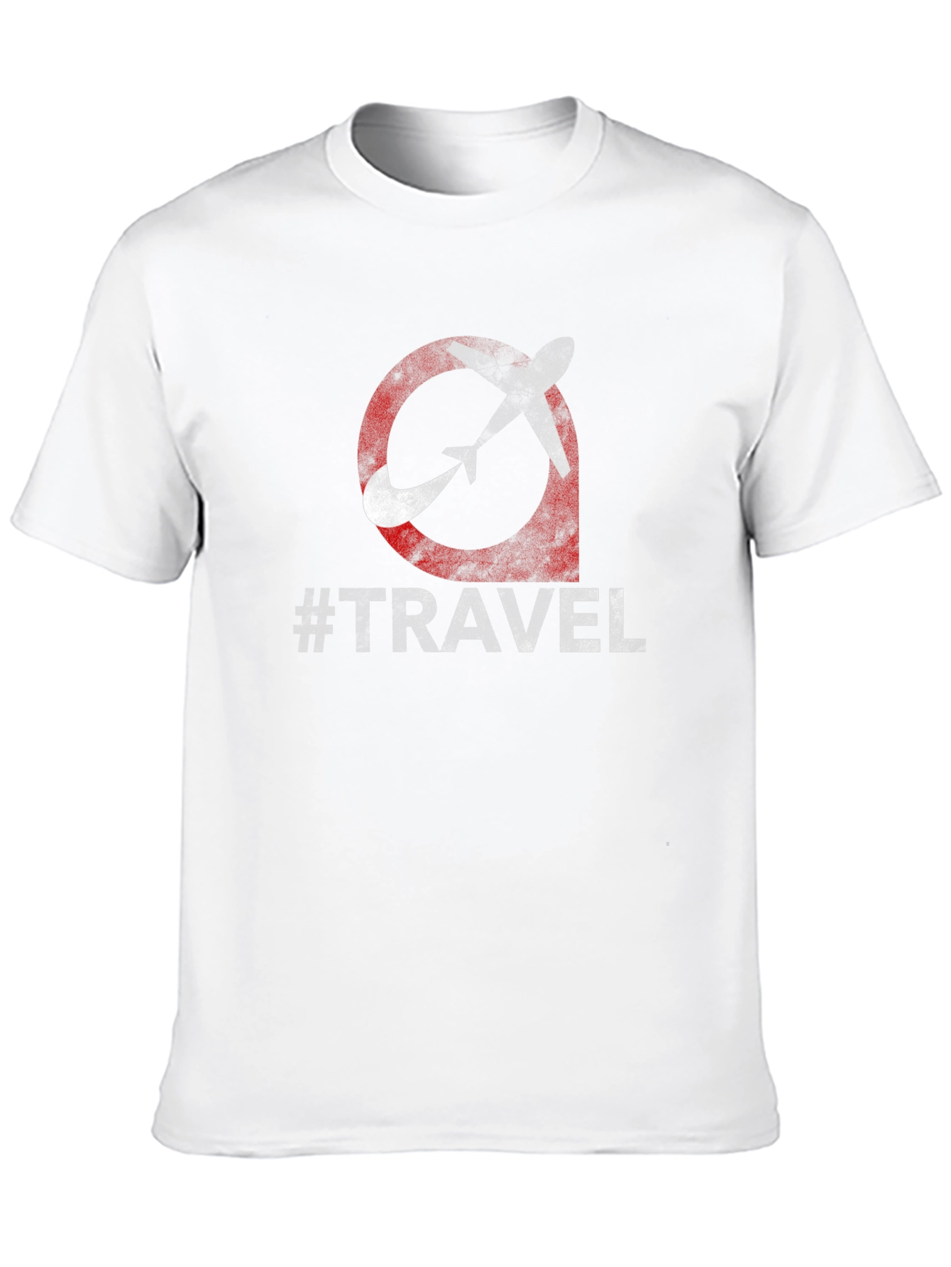 Travel T-Shirt - Airplane Logo Black Tee