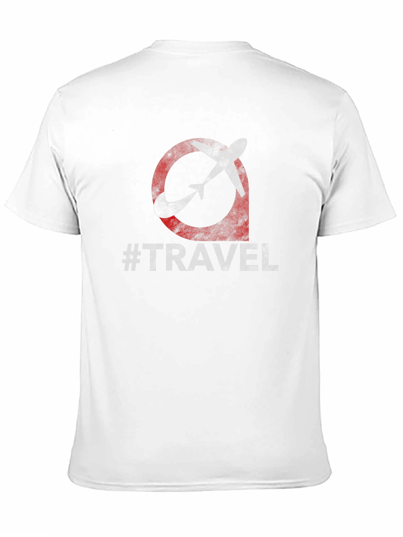 Travel T-Shirt - Airplane Logo Black Tee