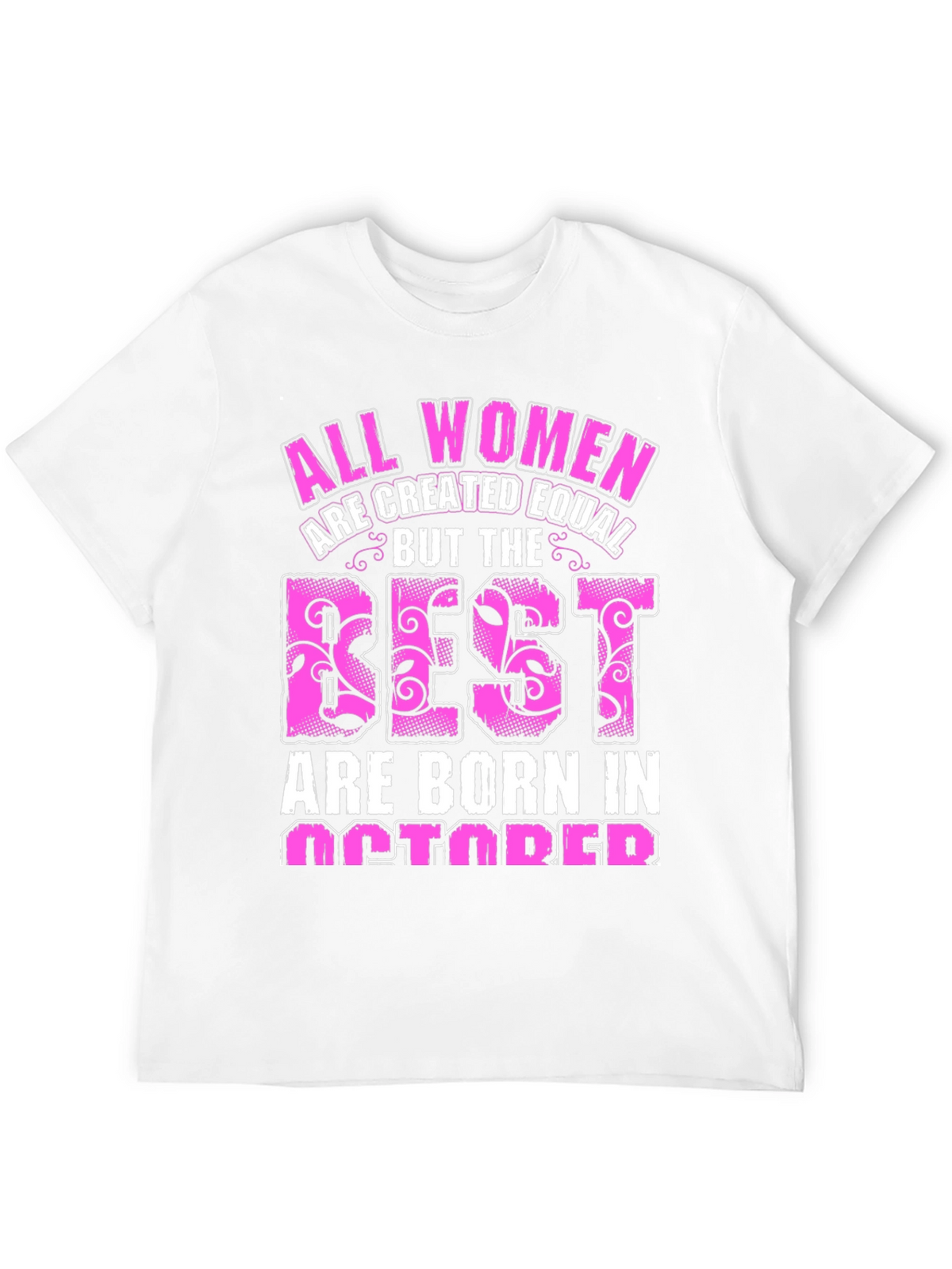 October Birthday Womens Graphic Tee