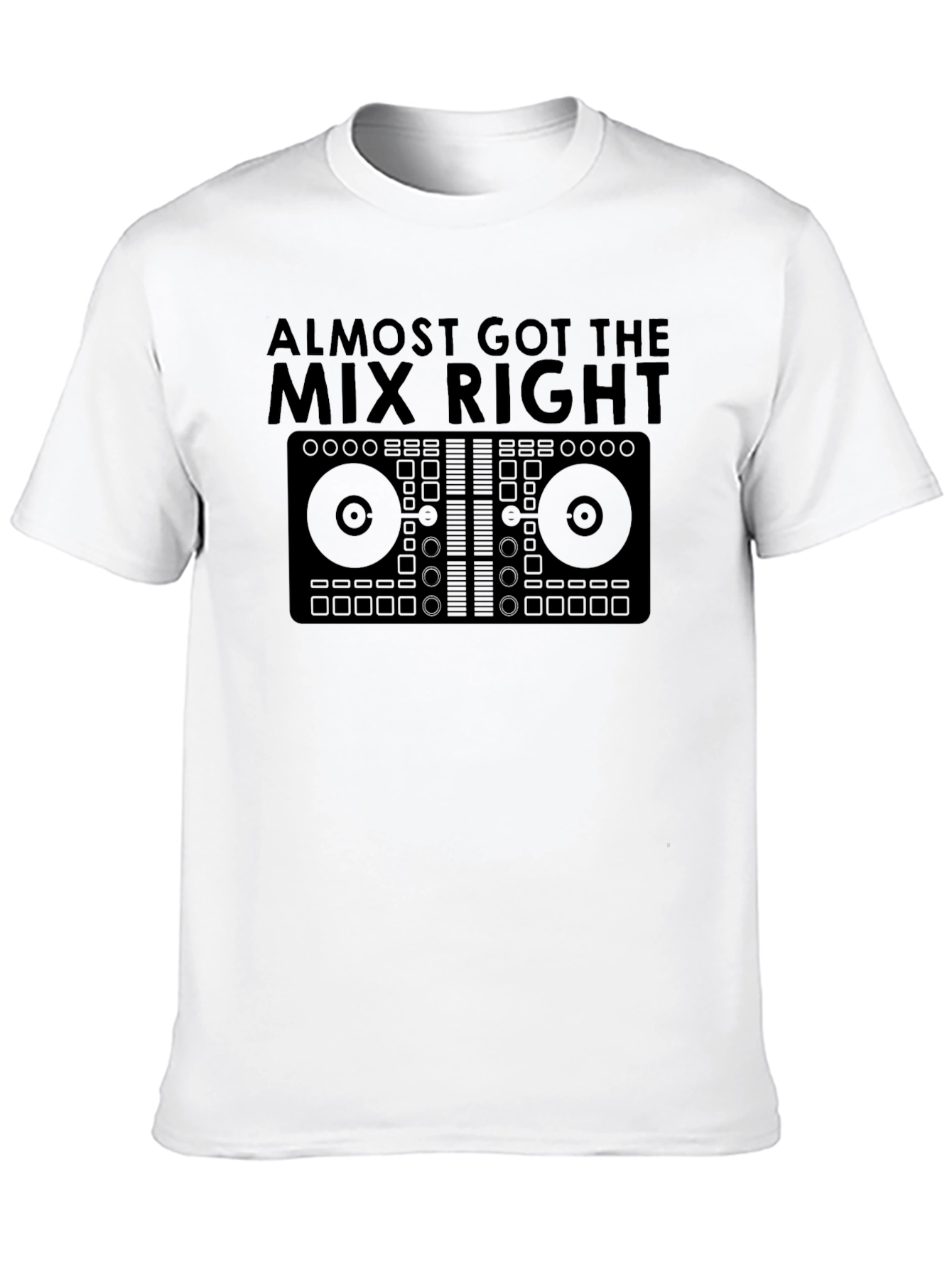 DJ Mix Right Graphic T-Shirt - Musician Apparel