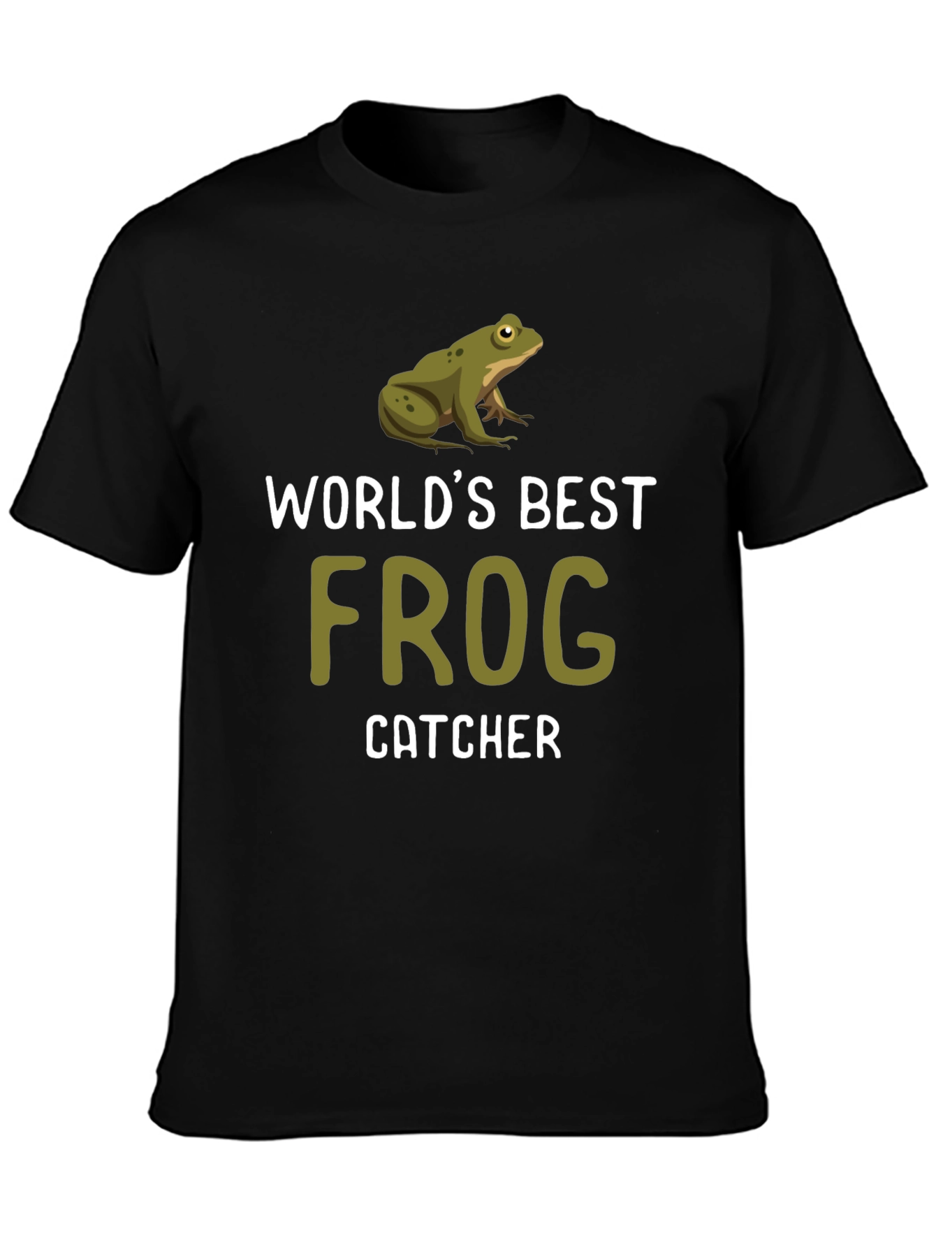 Worlds Best Frog Catcher Graphic Tee